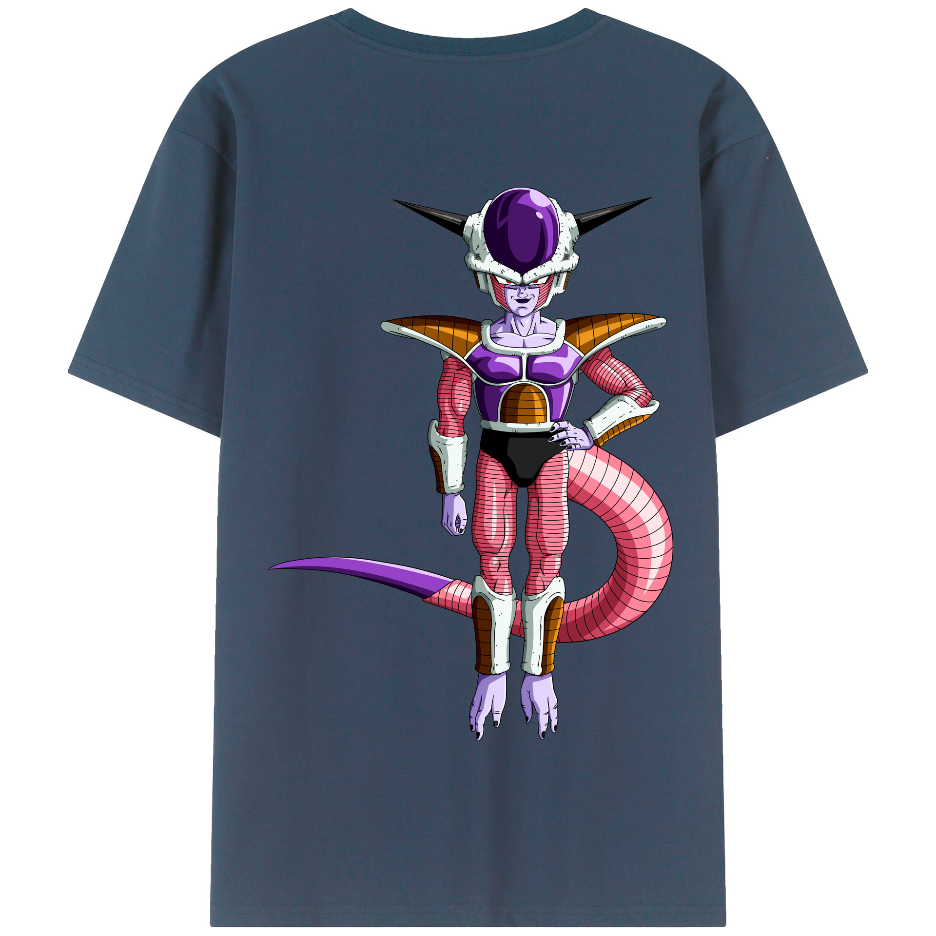 ドラゴンボール フリーザ DRAGON BALL Frieza 綿100％半袖Tシャツ（背面プリント）