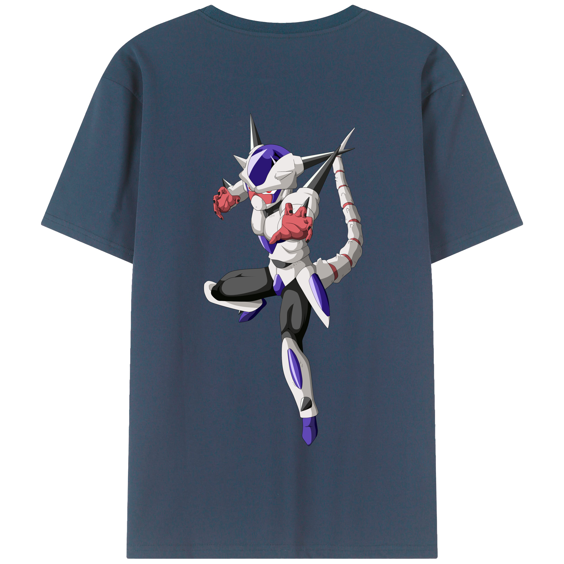 （画像用） ドラゴンボール クリーサ DRAGON BALL Kulisa 綿100％半袖Tシャツ（背面プリント）