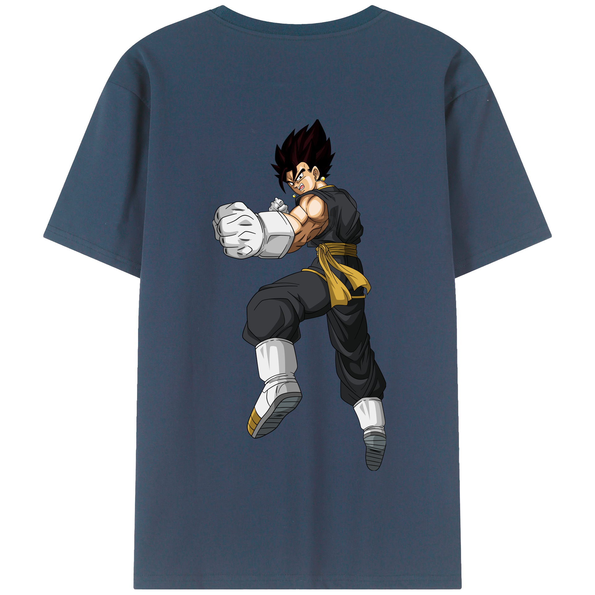 （画像用） ドラゴンボール ベジット DRAGON BALL Vegetto 綿100％半袖Tシャツ（背面プリント）