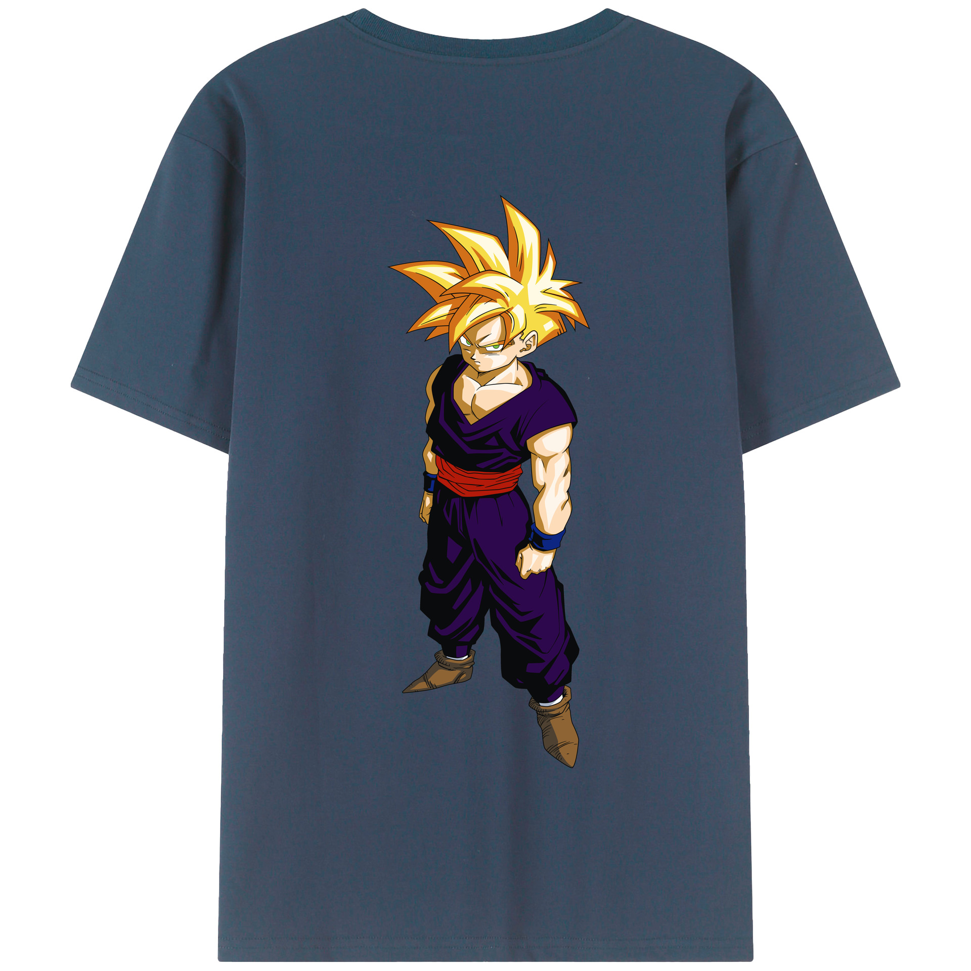 （画像用） ドラゴンボール ベジット DRAGON BALL Vegetto 綿100％半袖Tシャツ（背面プリント）