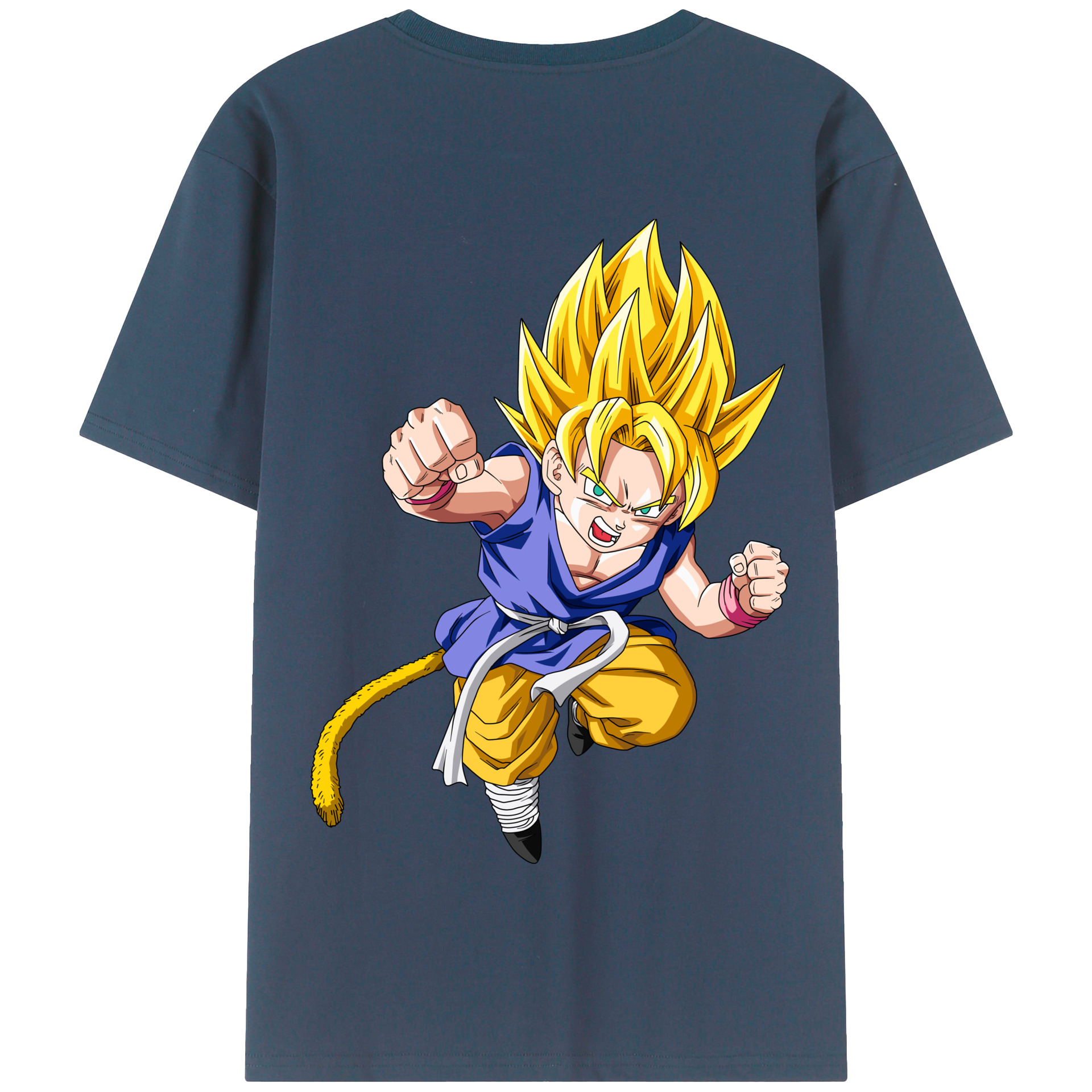 （画像用） ドラゴンボール ベジット DRAGON BALL Vegetto 綿100％半袖Tシャツ（背面プリント）
