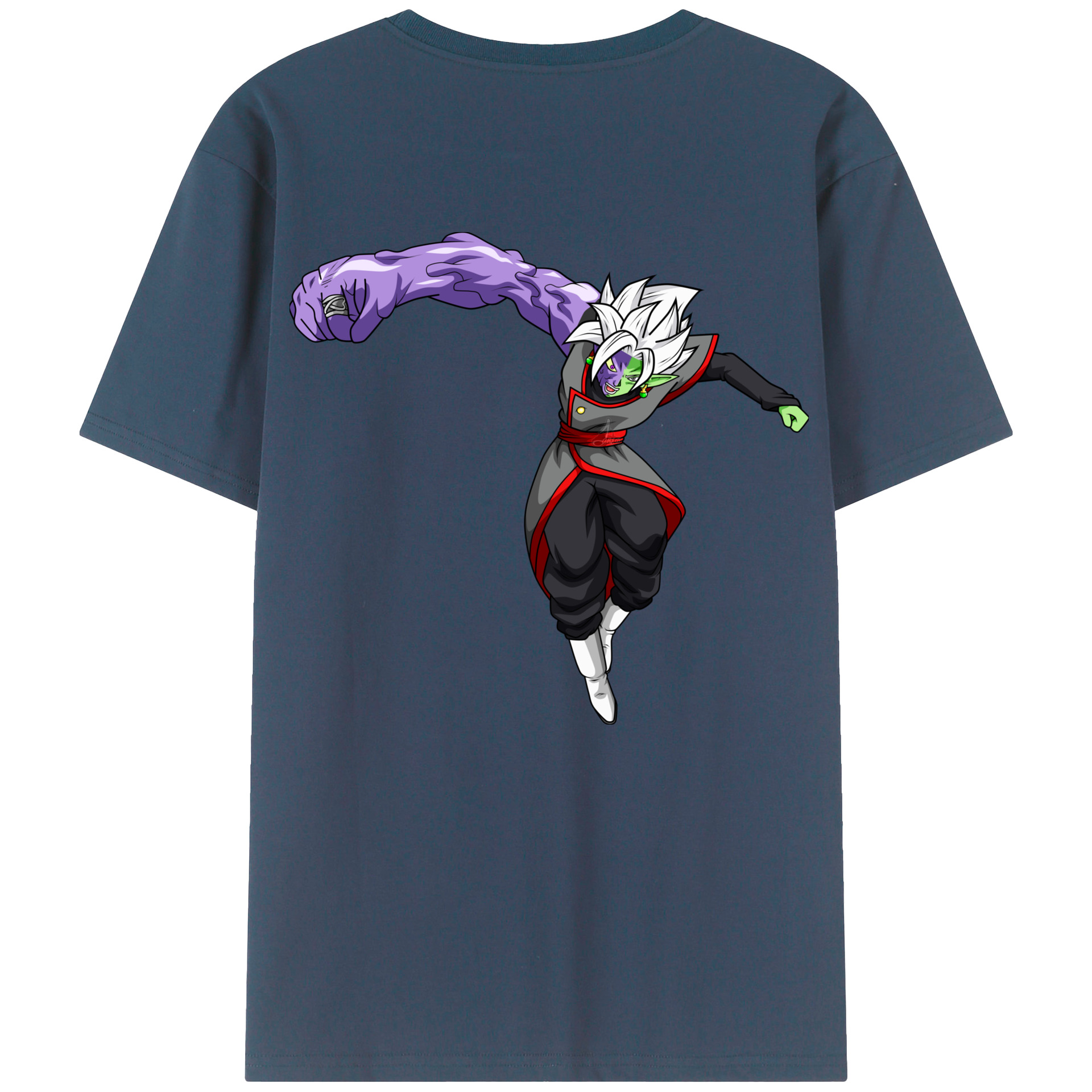 （画像用） ドラゴンボール ベジット DRAGON BALL Vegetto 綿100％半袖Tシャツ（背面プリント）