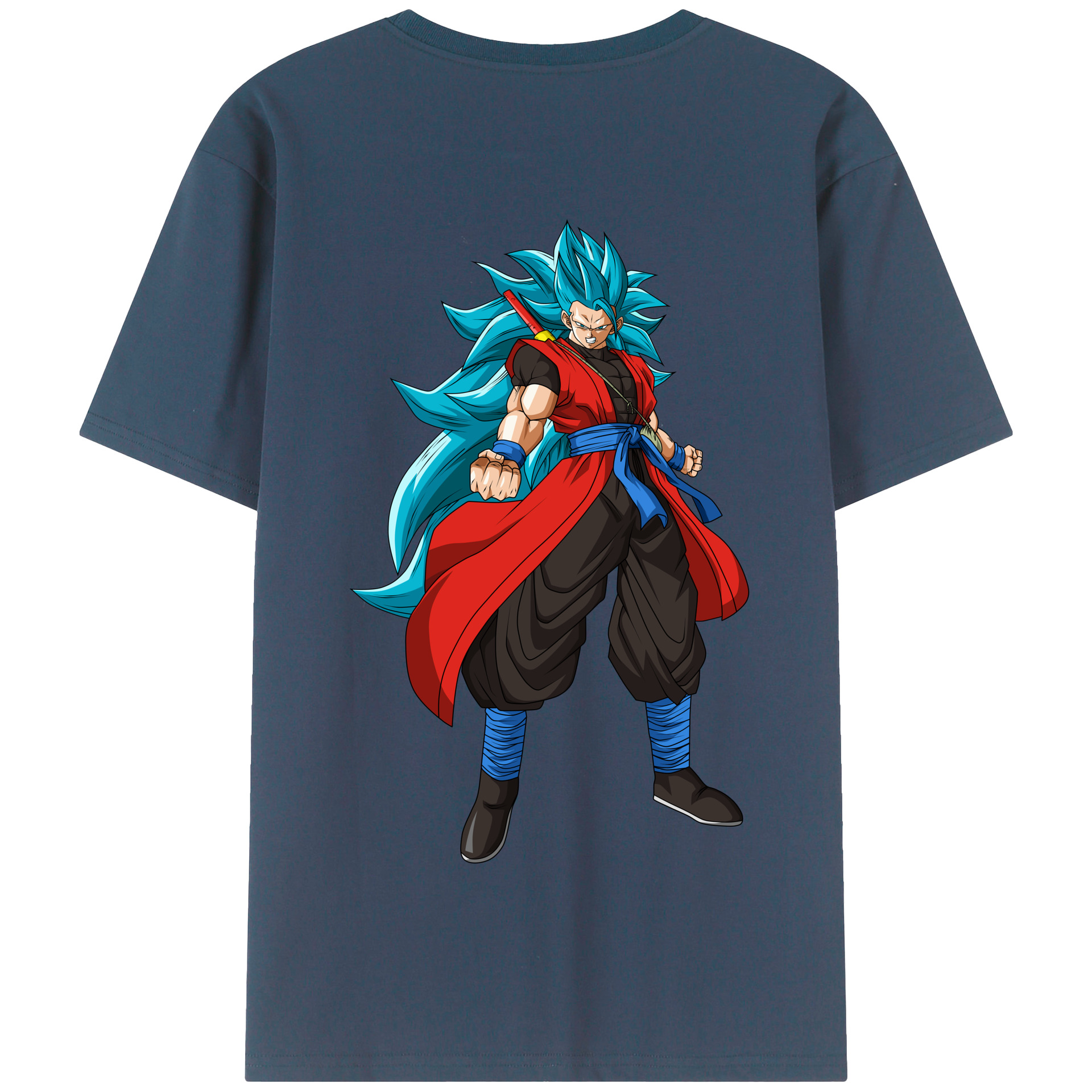 （画像用） ドラゴンボール ベジット DRAGON BALL Vegetto 綿100％半袖Tシャツ（背面プリント）