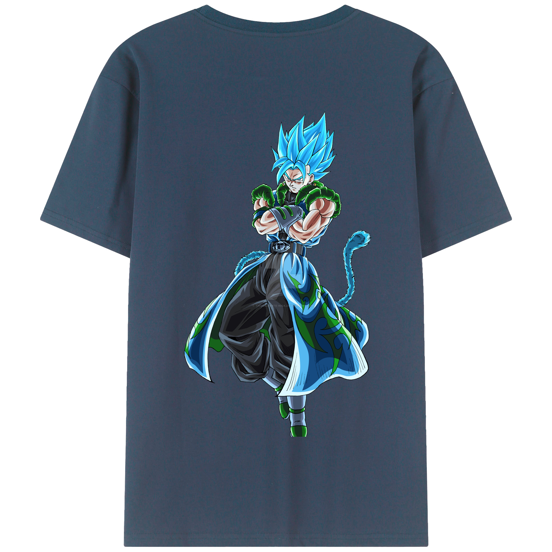 （画像用） ドラゴンボール ベジット DRAGON BALL Vegetto 綿100％半袖Tシャツ（背面プリント）