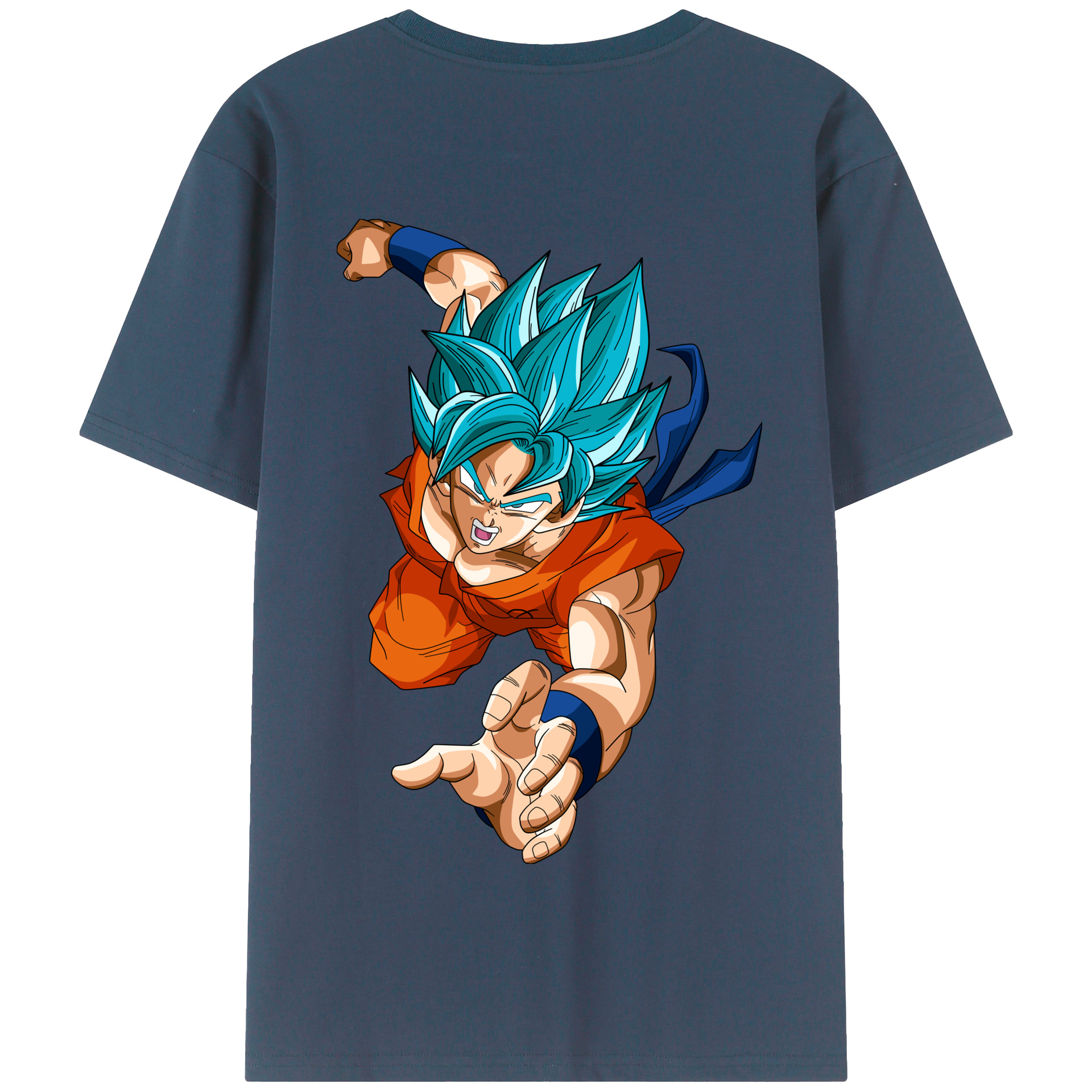 （画像用） ドラゴンボール ベジット DRAGON BALL Vegetto 綿100％半袖Tシャツ（背面プリント）
