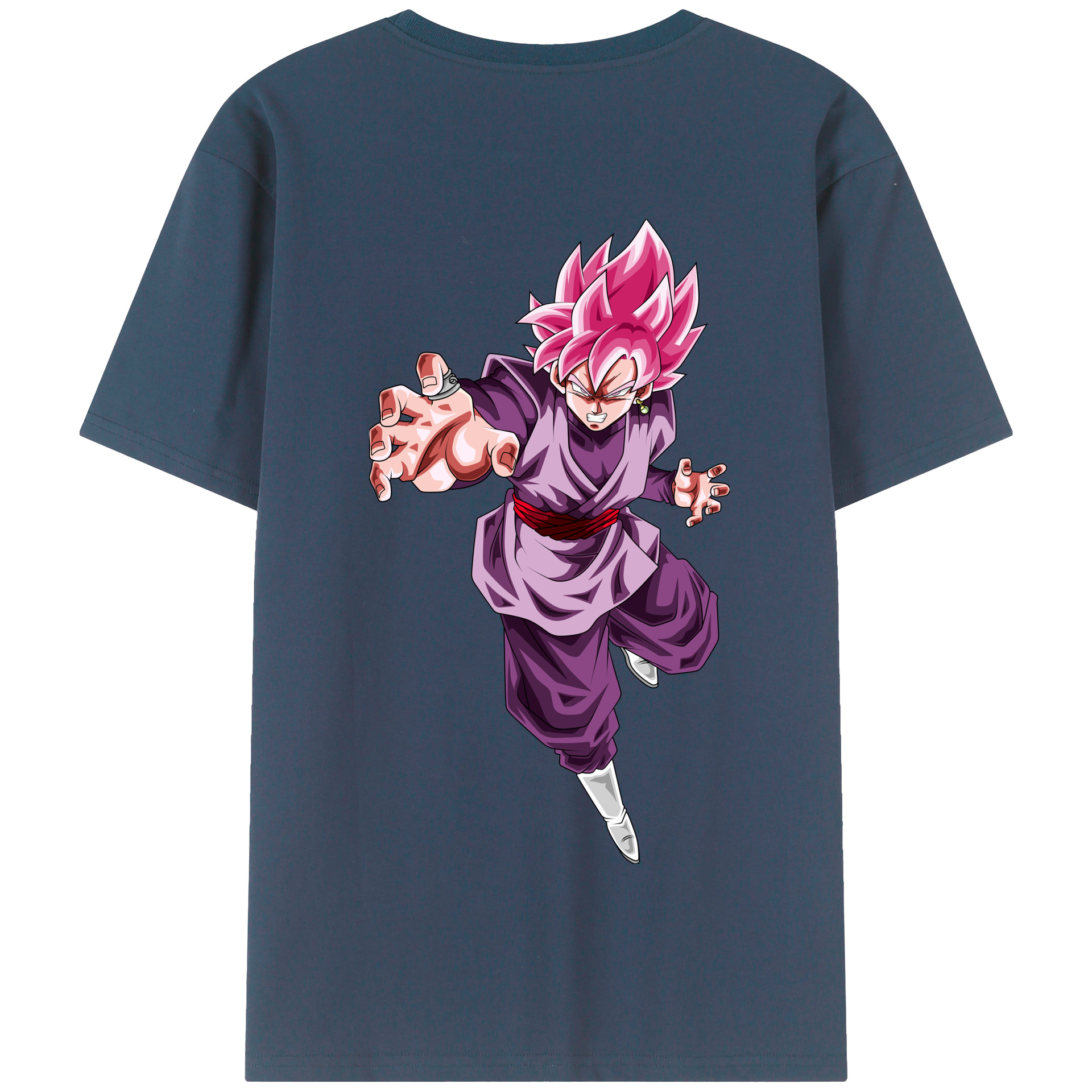 （画像用） ドラゴンボール ベジット DRAGON BALL Vegetto 綿100％半袖Tシャツ（背面プリント）