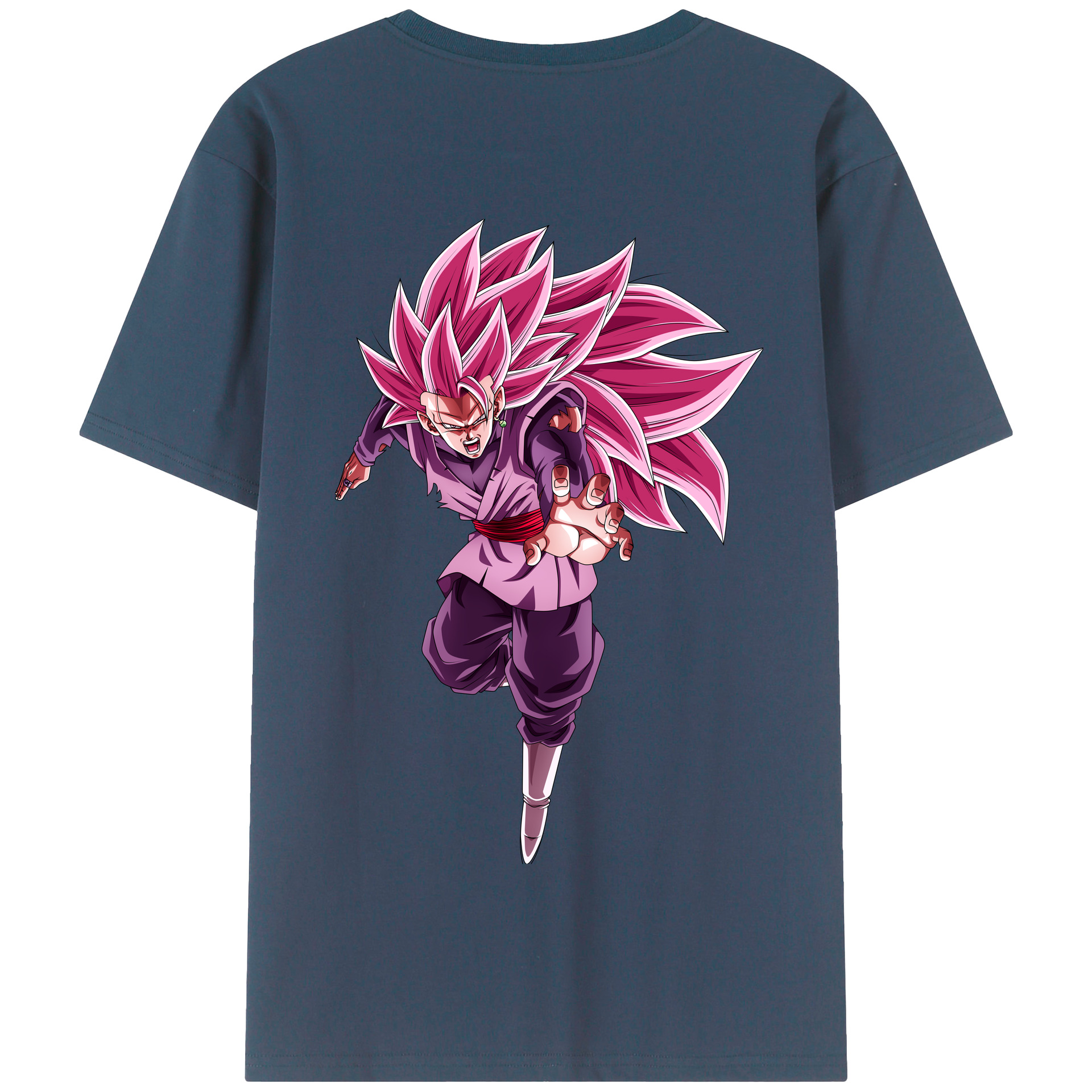 （画像用） ドラゴンボール ベジット DRAGON BALL Vegetto 綿100％半袖Tシャツ（背面プリント）