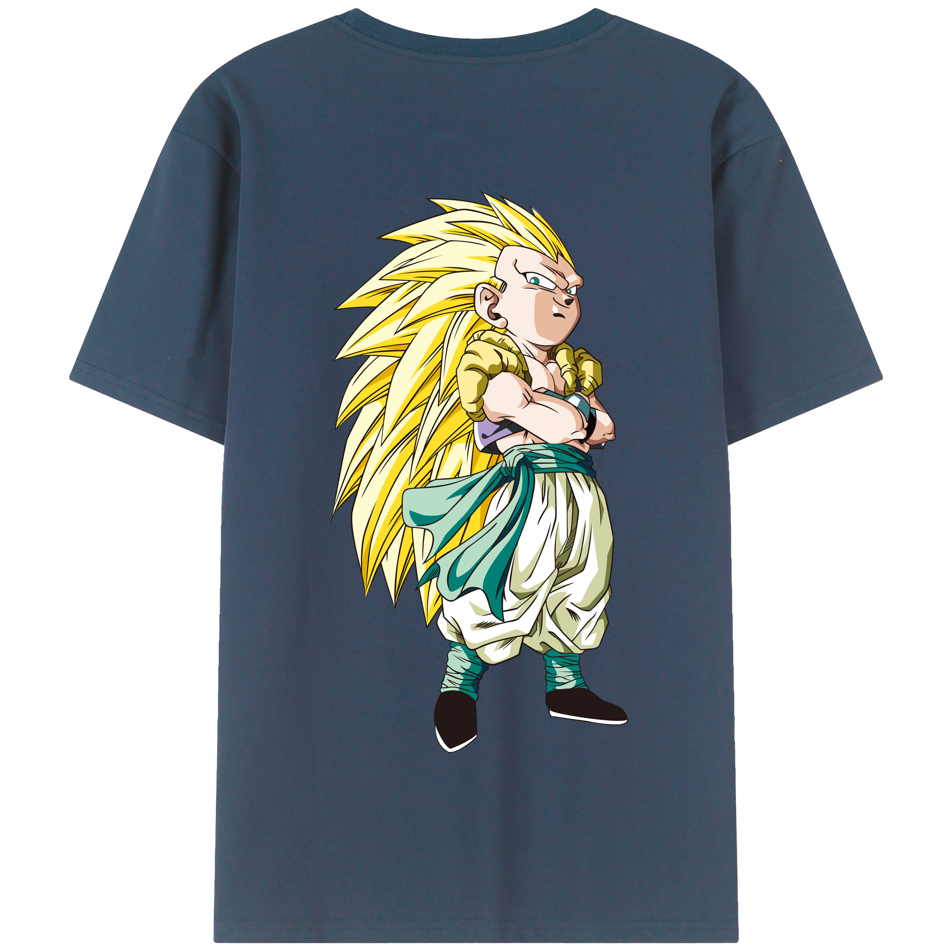 （画像用） ドラゴンボール ベジット DRAGON BALL Vegetto 綿100％半袖Tシャツ（背面プリント）