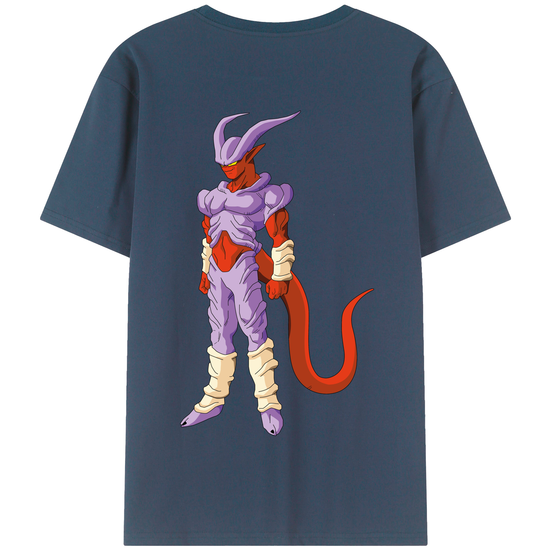 （画像用） ドラゴンボール ジャネンバ DRAGON BALL Janemba 綿100％半袖Tシャツ（背面プリント）