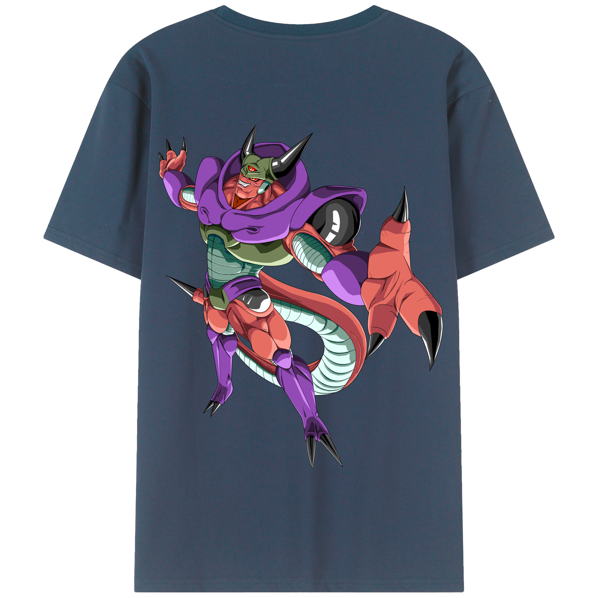 （画像用） ドラゴンボール ジャネンバ DRAGON BALL Janemba 綿100％半袖Tシャツ（背面プリント）