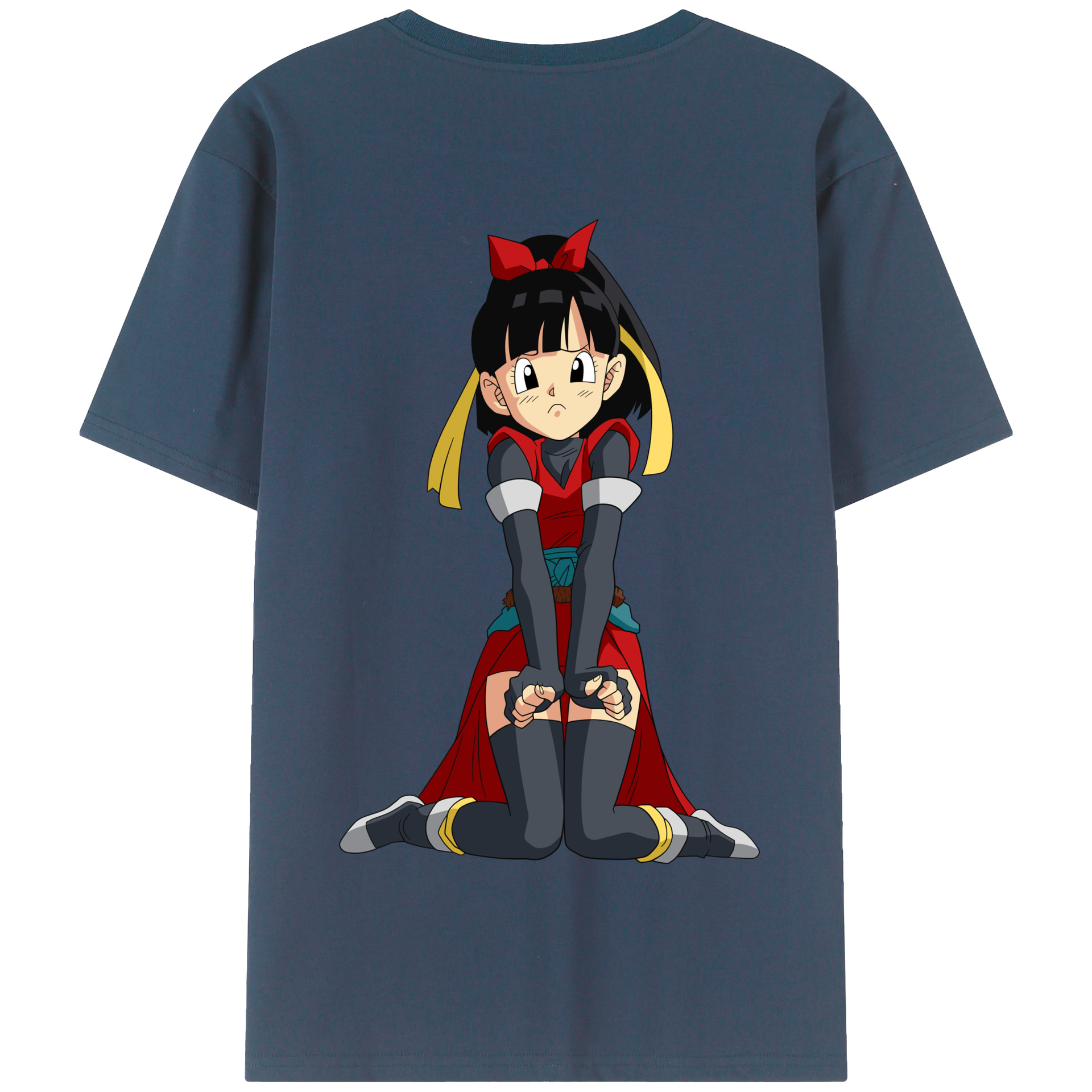 （画像用） ドラゴンボール パン DRAGON BALL Pan 綿100％半袖Tシャツ（背面プリント）