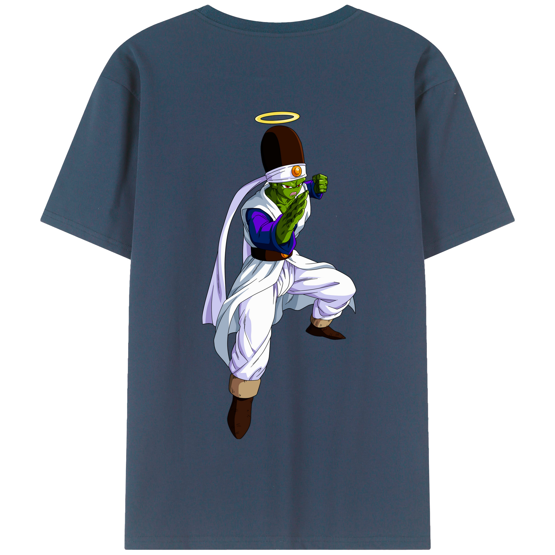 （画像用） ドラゴンボール パイクーハン DRAGON BALL Pikkon 綿100％半袖Tシャツ（背面プリント）