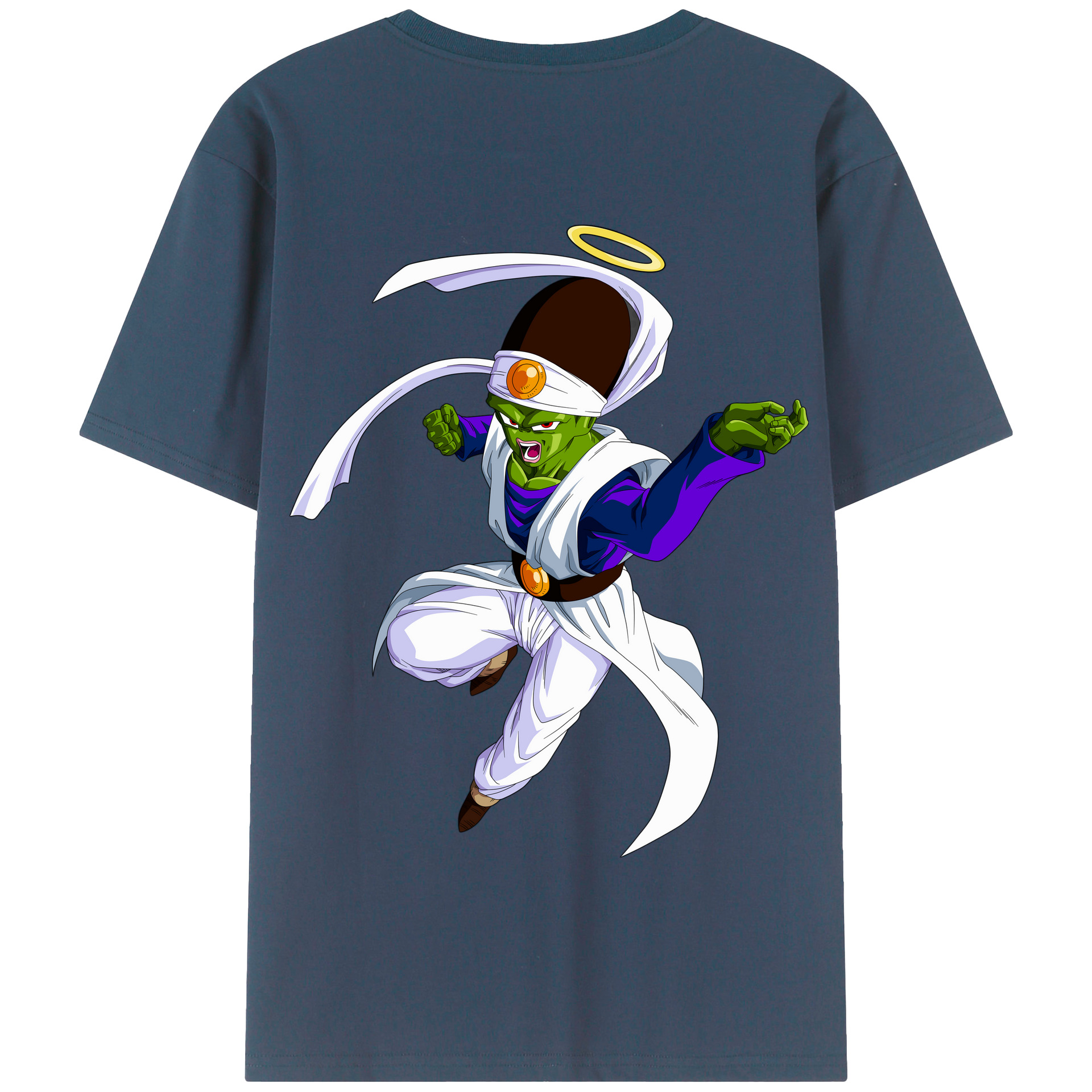 （画像用） ドラゴンボール パイクーハン DRAGON BALL Pikkon 綿100％半袖Tシャツ（背面プリント）