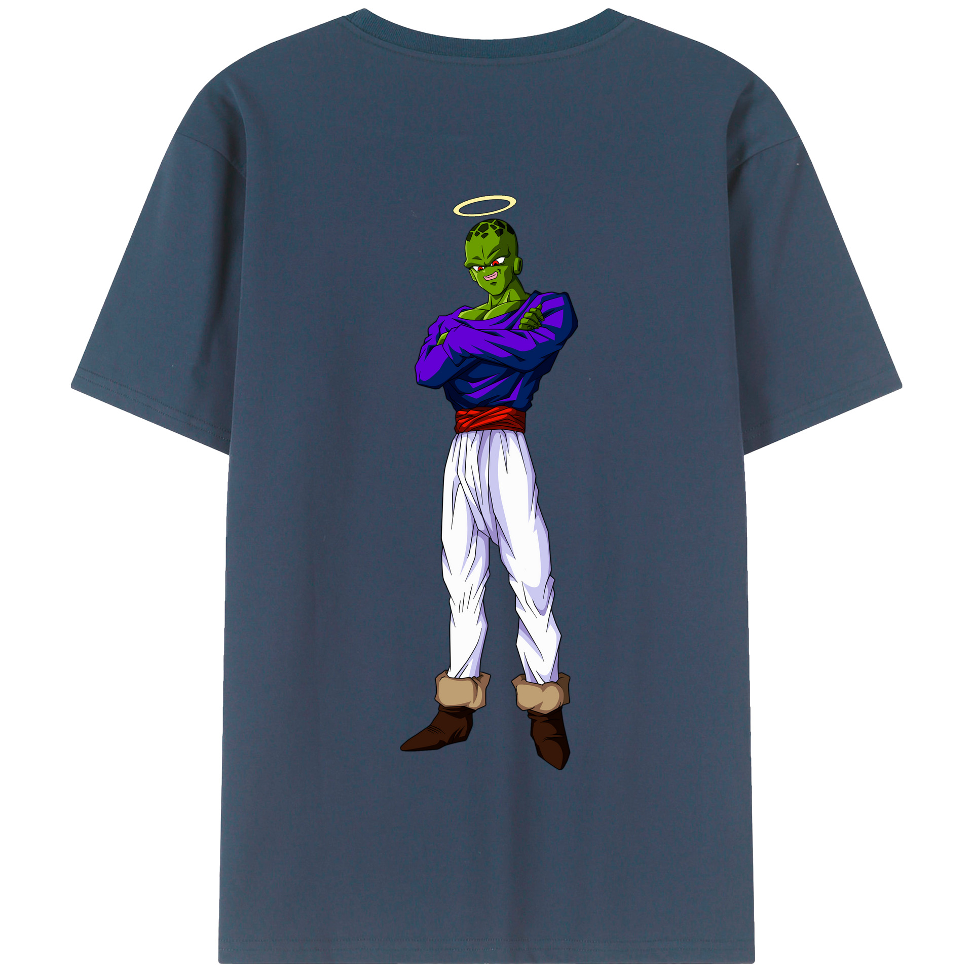 （画像用） ドラゴンボール パイクーハン DRAGON BALL Pikkon 綿100％半袖Tシャツ（背面プリント）