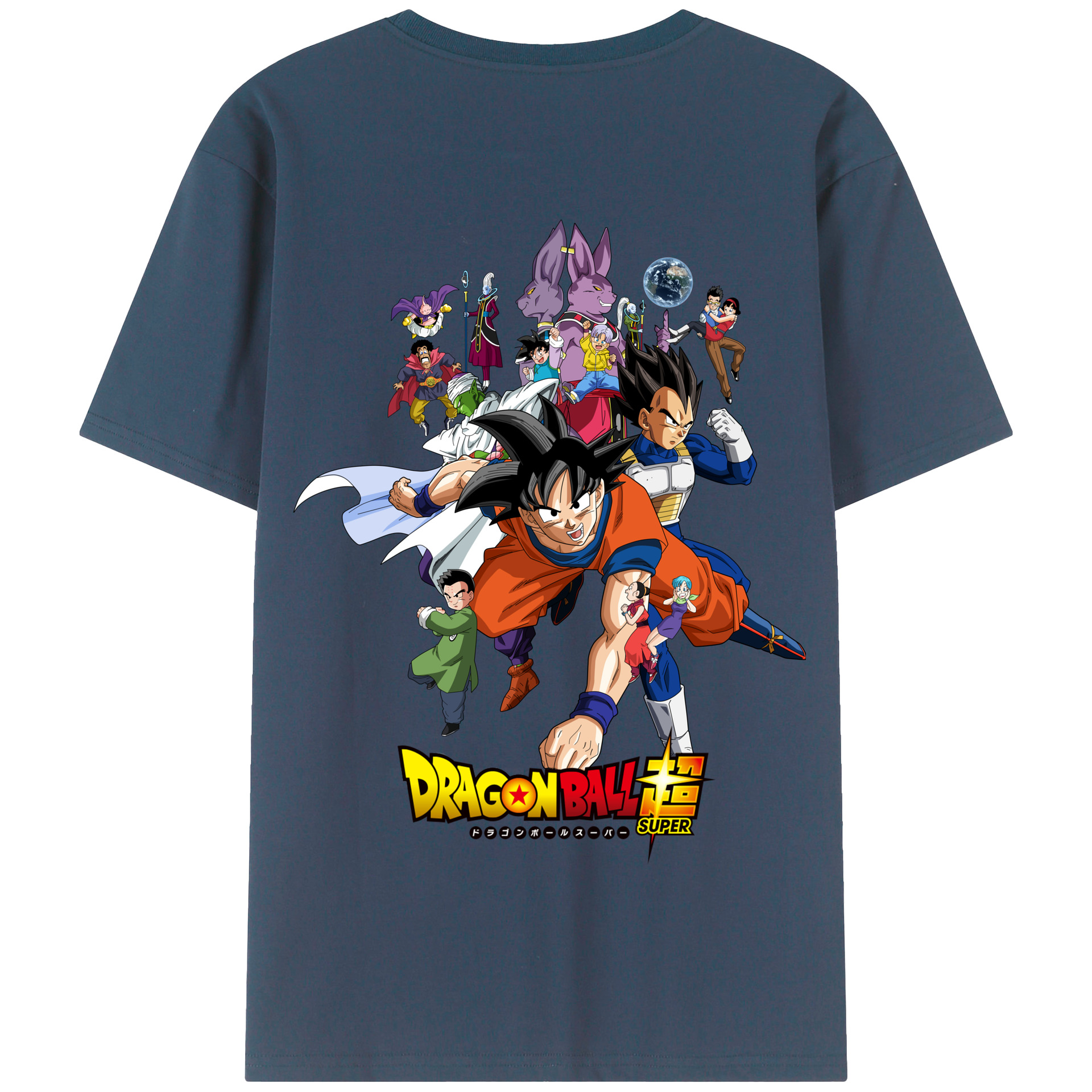 （画像用） ドラゴンボール DRAGON BALL 綿100％半袖Tシャツ（背面プリント）