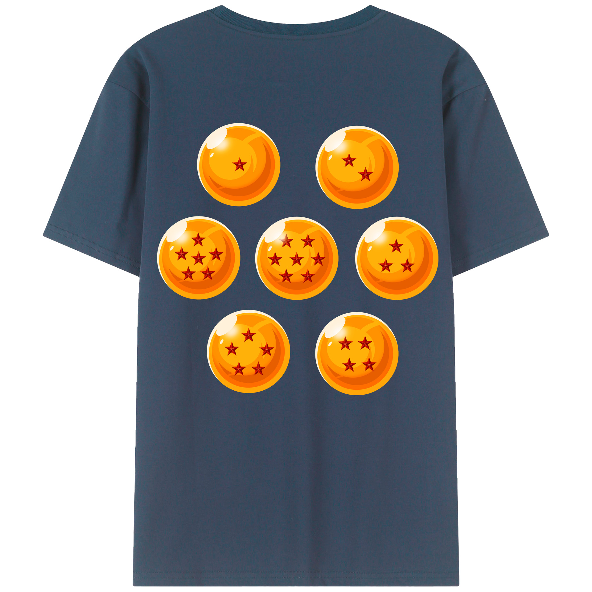（画像用） ドラゴンボール DRAGON BALL 綿100％半袖Tシャツ（背面プリント）