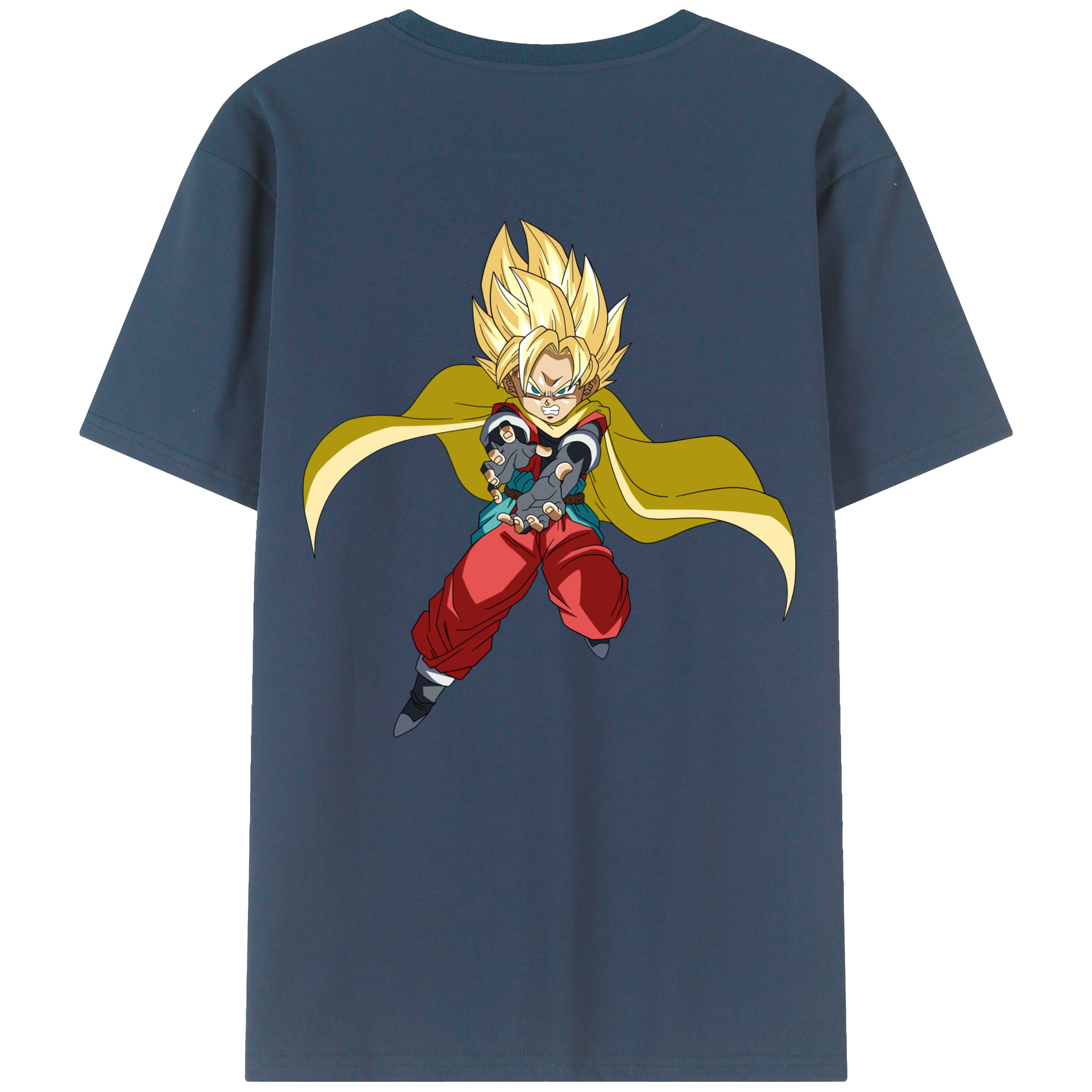 （画像用） ドラゴンボール DRAGON BALL 綿100％半袖Tシャツ（背面プリント）