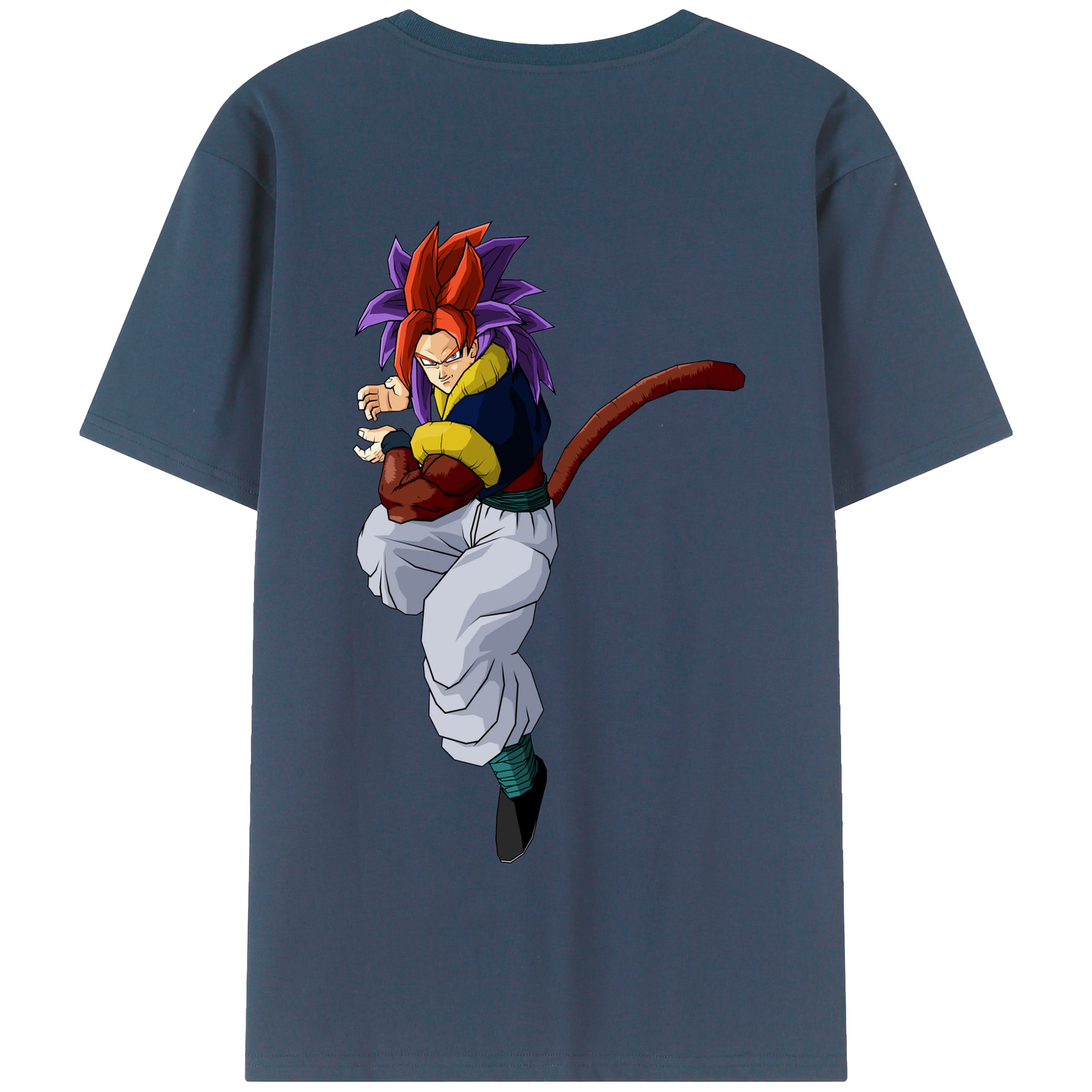 （画像用） ドラゴンボール DRAGON BALL 綿100％半袖Tシャツ（背面プリント）