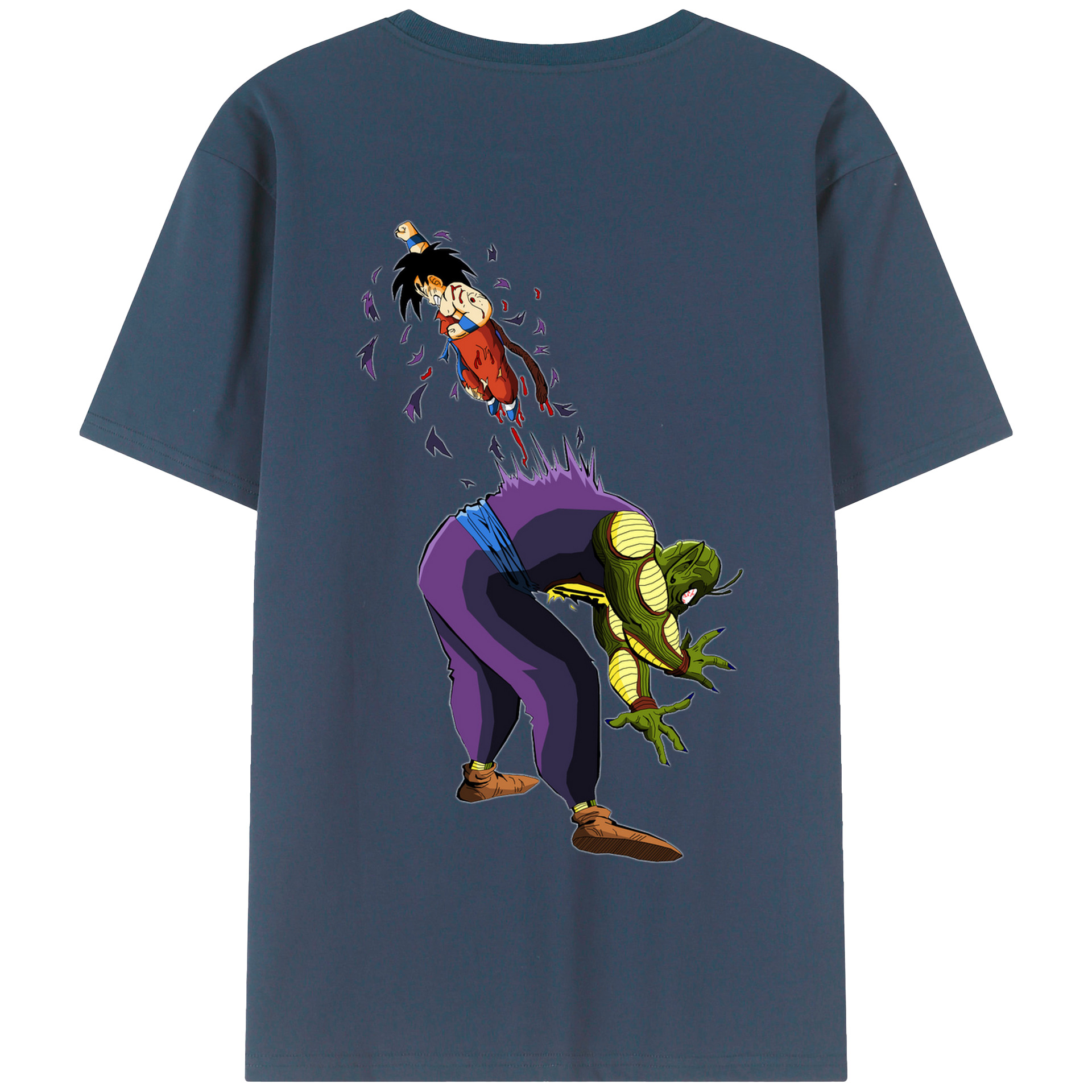 （画像用） ドラゴンボール DRAGON BALL 綿100％半袖Tシャツ（背面プリント）