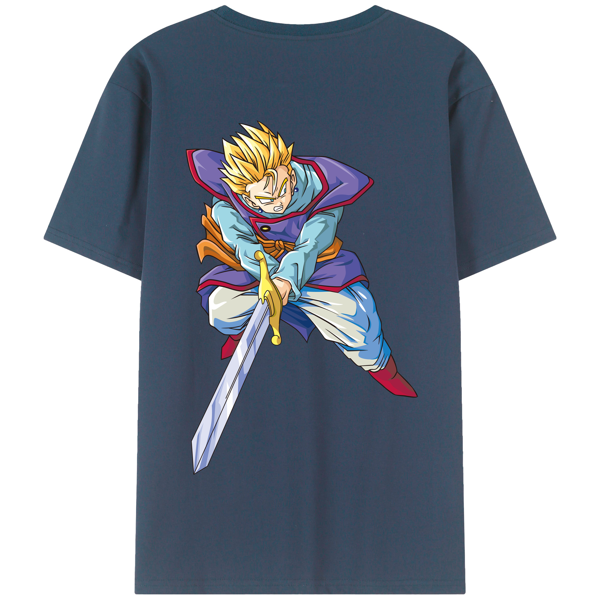 （画像用） ドラゴンボール DRAGON BALL 綿100％半袖Tシャツ（背面プリント）