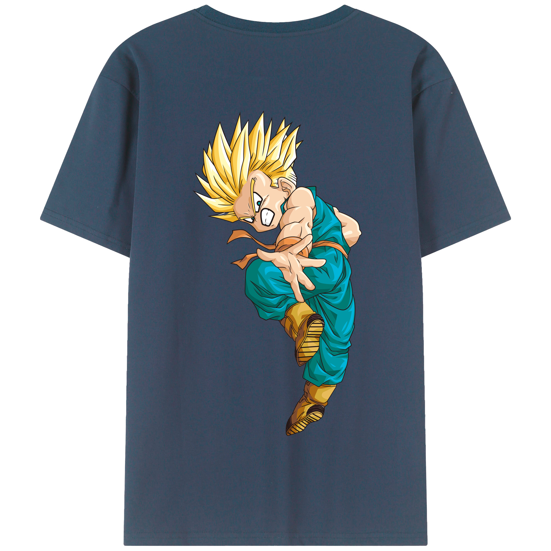 （画像用） ドラゴンボール DRAGON BALL 綿100％半袖Tシャツ（背面プリント）