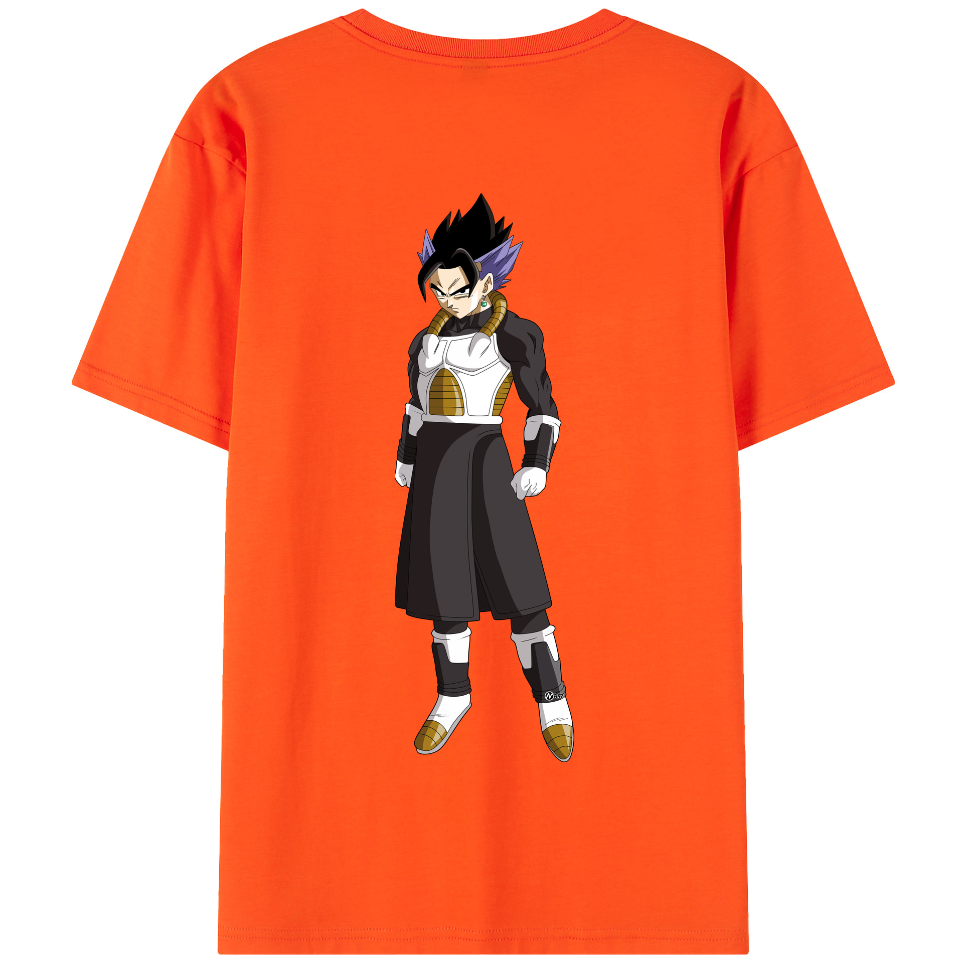 （画像用） ドラゴンボール ベジット DRAGON BALL Vegetto 綿100％半袖Tシャツ（背面プリント）