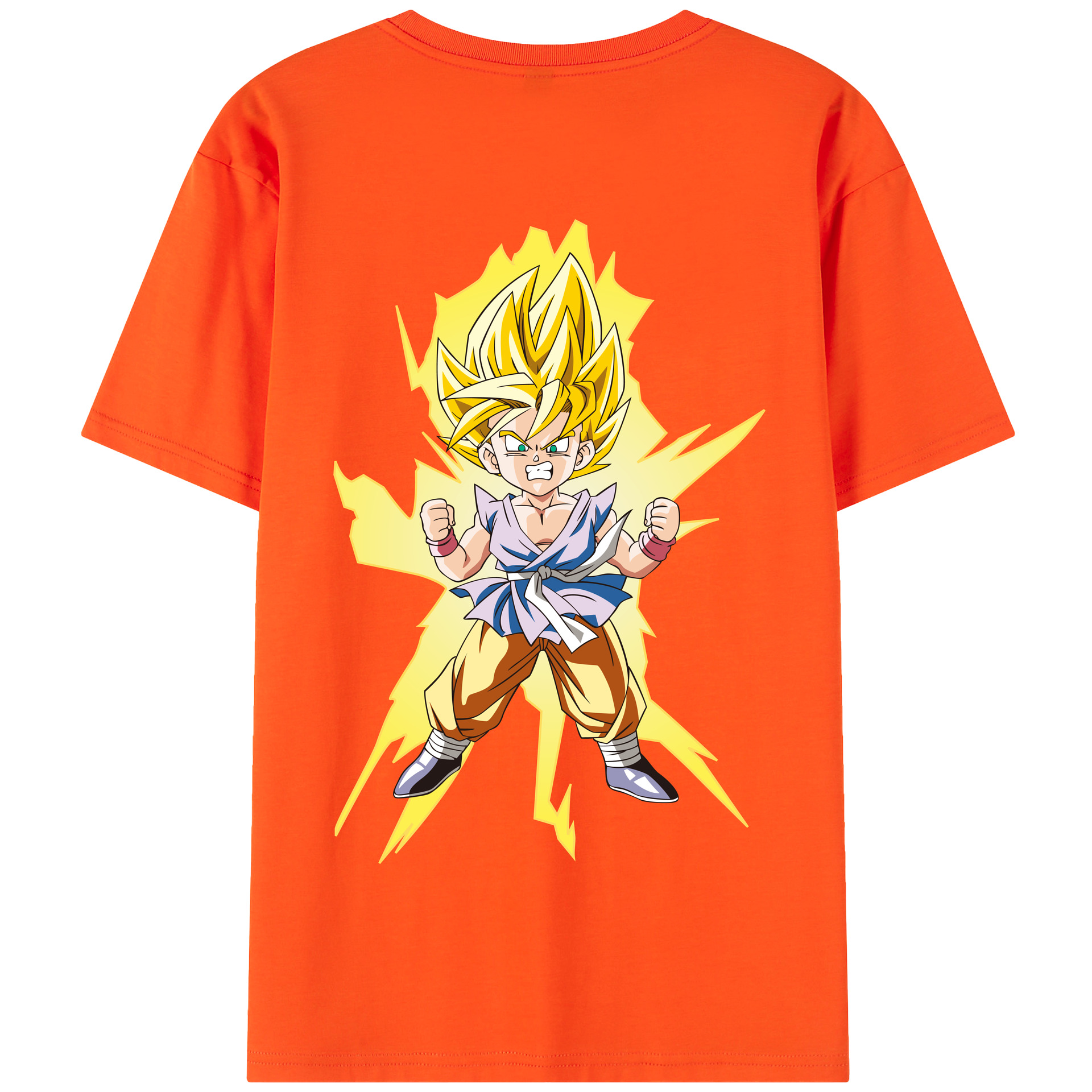 （画像用） ドラゴンボール ベジット DRAGON BALL Vegetto 綿100％半袖Tシャツ（背面プリント）