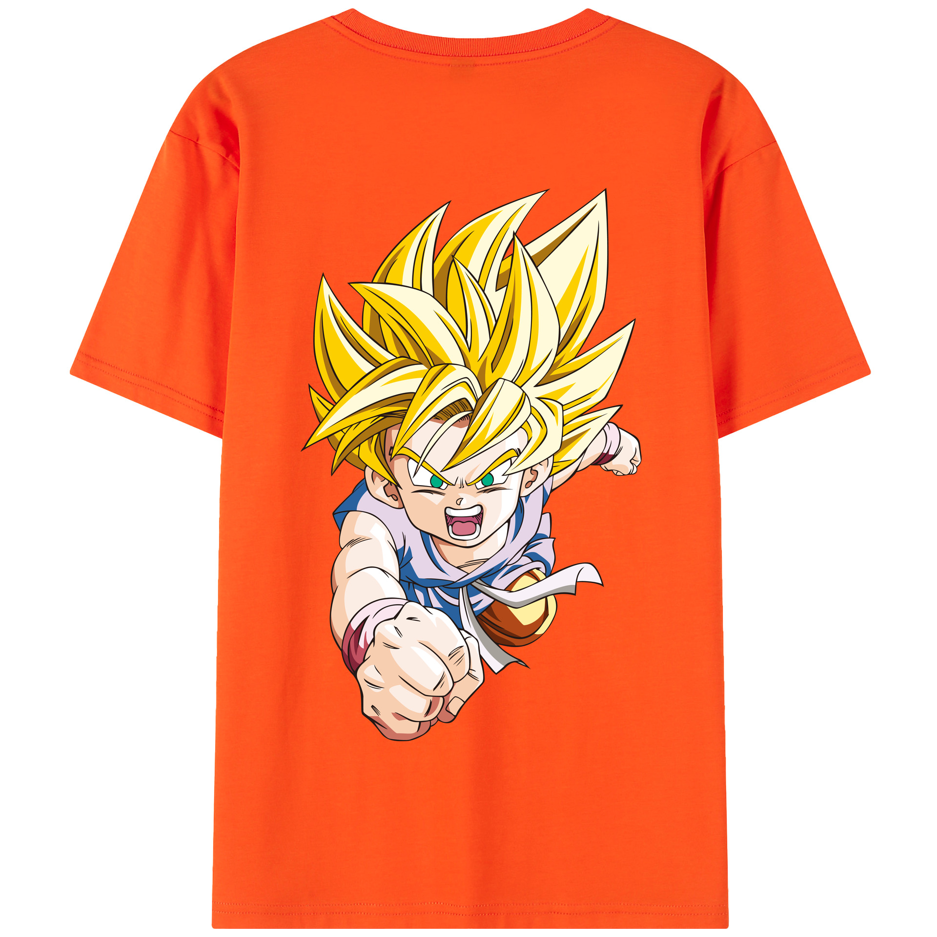 （画像用） ドラゴンボール ベジット DRAGON BALL Vegetto 綿100％半袖Tシャツ（背面プリント）