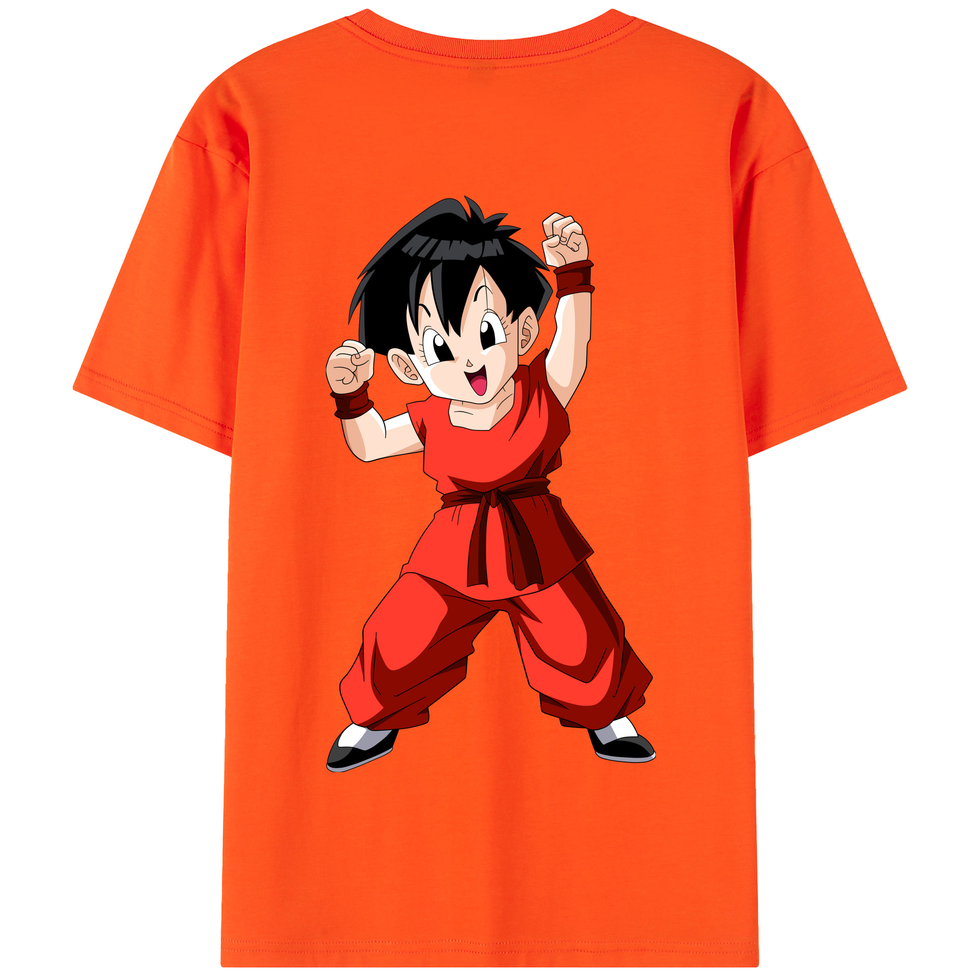 （画像用） ドラゴンボール パン DRAGON BALL Pan 綿100％半袖Tシャツ（背面プリント）