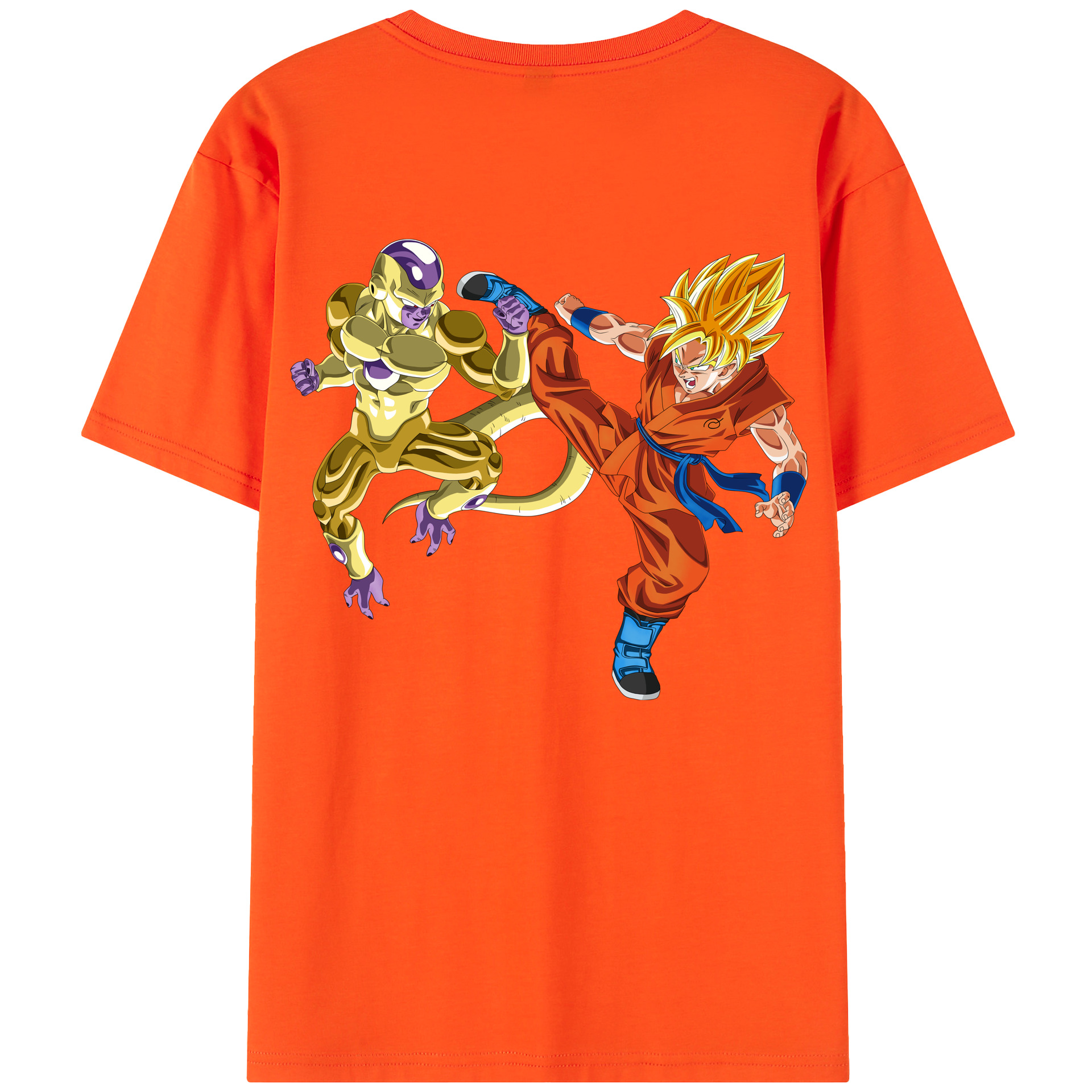（画像用） ドラゴンボール DRAGON BALL 綿100％半袖Tシャツ（背面プリント）