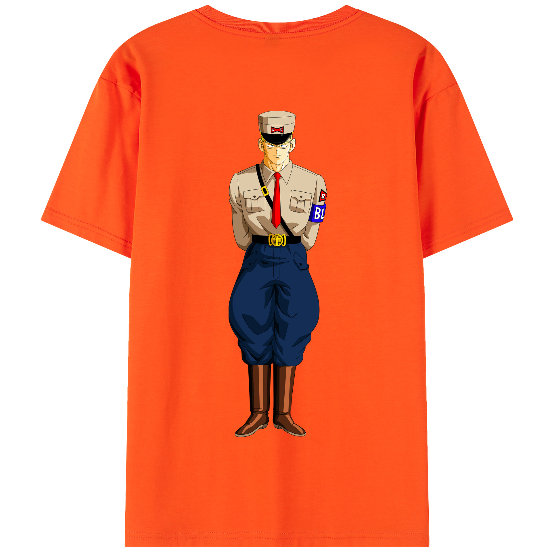 （画像用） ドラゴンボール DRAGON BALL 綿100％半袖Tシャツ（背面プリント）