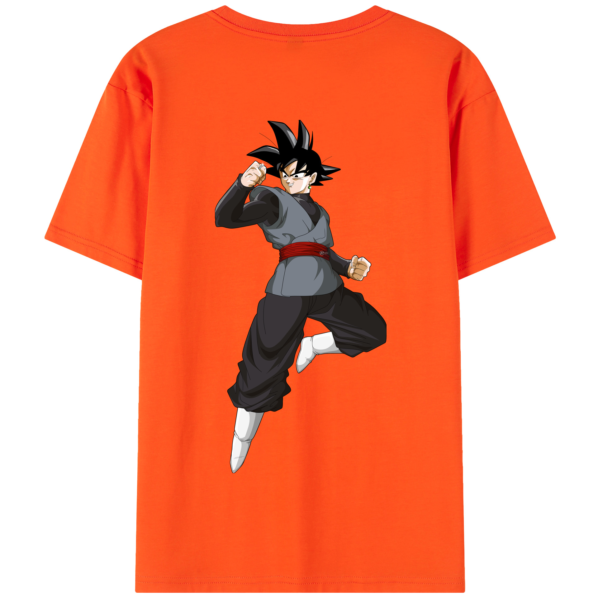 （画像用） ドラゴンボール ベジータ四世（Bejīta Yonsei）DRAGON BALL Vegeta IV 綿100％半袖Tシャツ（背面プリント）