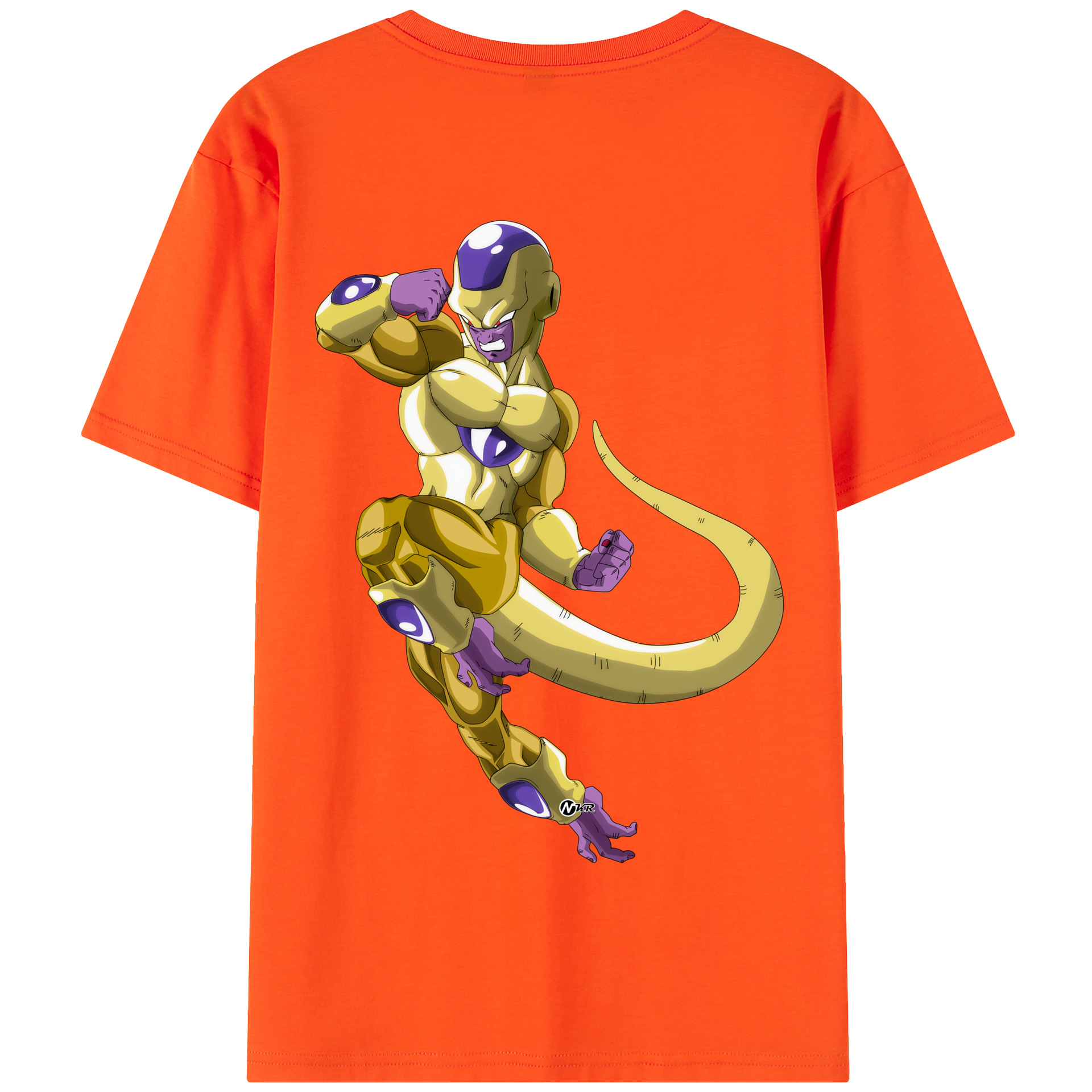 （画像用） ドラゴンボール フリーザ DRAGON BALL Frieza 綿100％半袖Tシャツ（背面プリント）