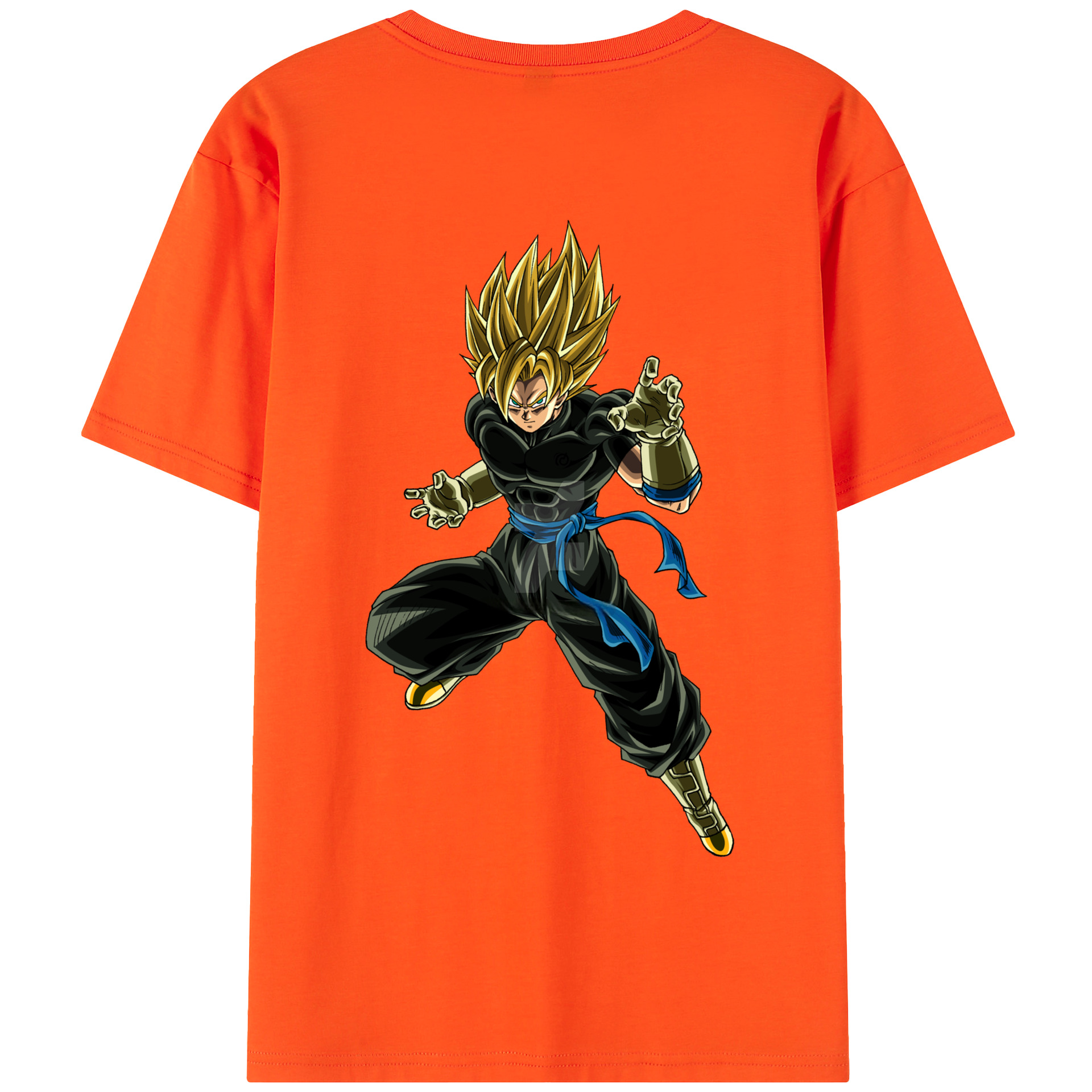 （画像用） ドラゴンボール ベジット DRAGON BALL Vegetto 綿100％半袖Tシャツ（背面プリント）