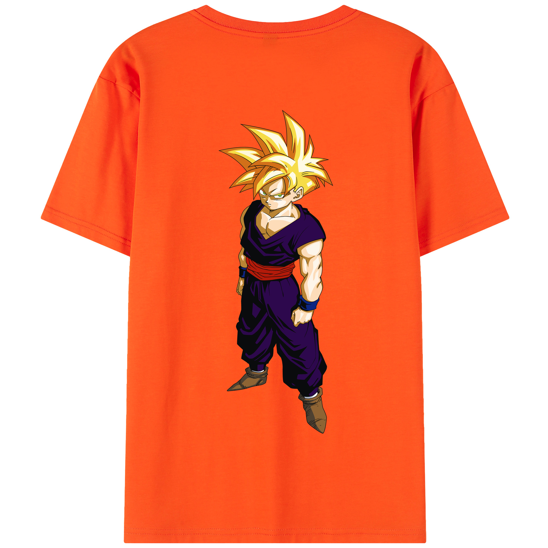（画像用） ドラゴンボール ベジット DRAGON BALL Vegetto 綿100％半袖Tシャツ（背面プリント）