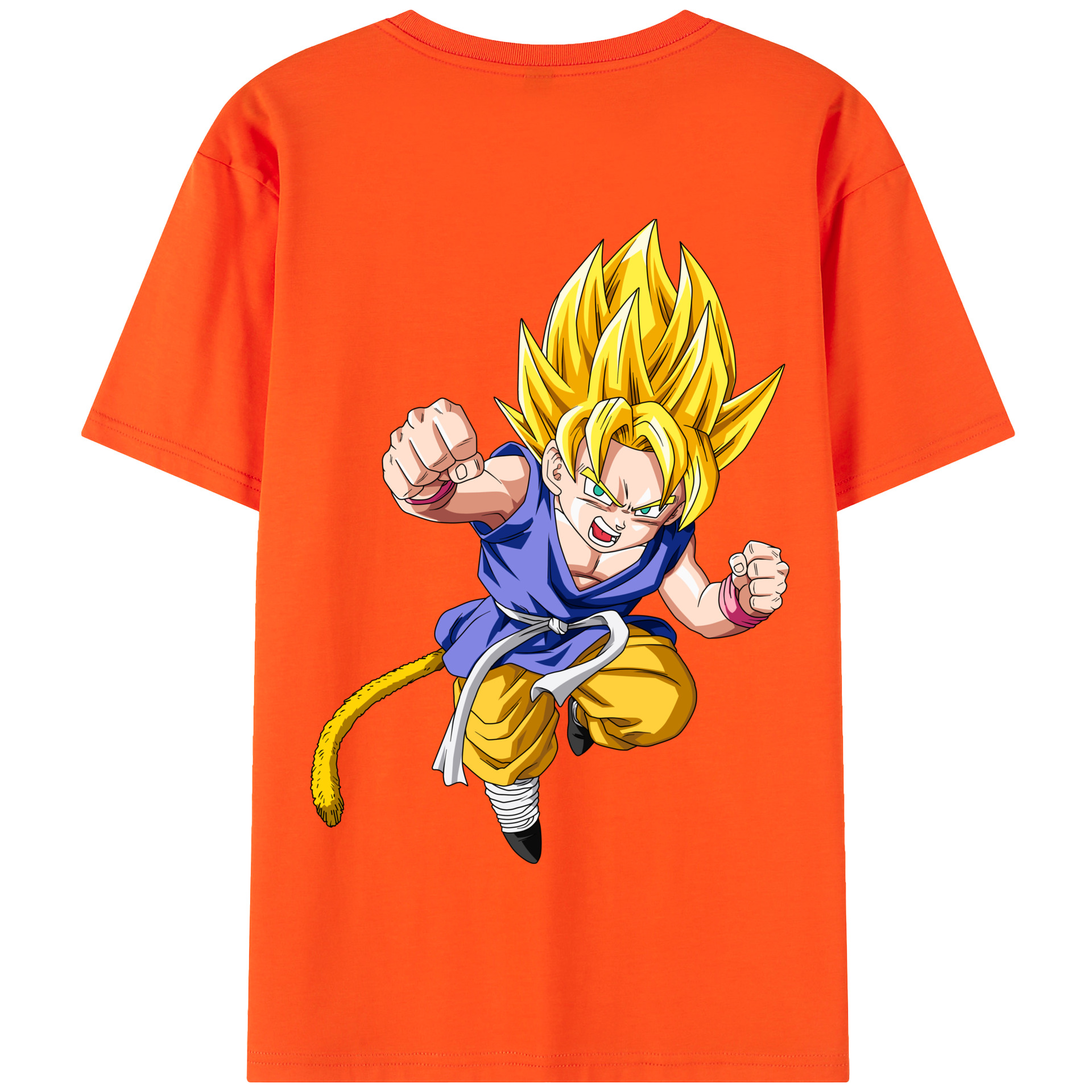 （画像用） ドラゴンボール ベジット DRAGON BALL Vegetto 綿100％半袖Tシャツ（背面プリント）