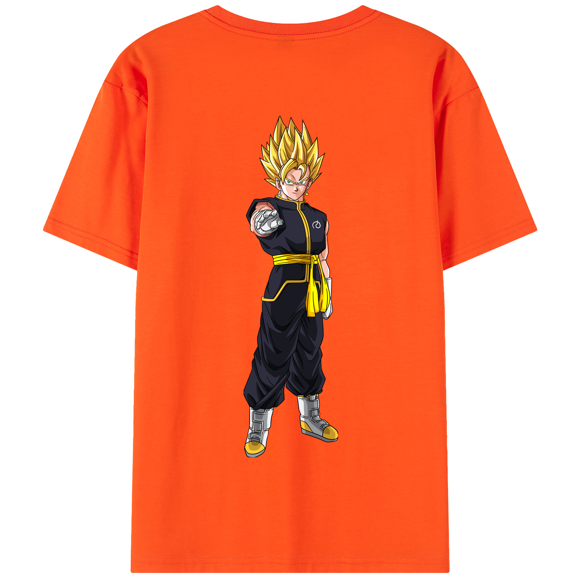 （画像用） ドラゴンボール ベジット DRAGON BALL Vegetto 綿100％半袖Tシャツ（背面プリント）