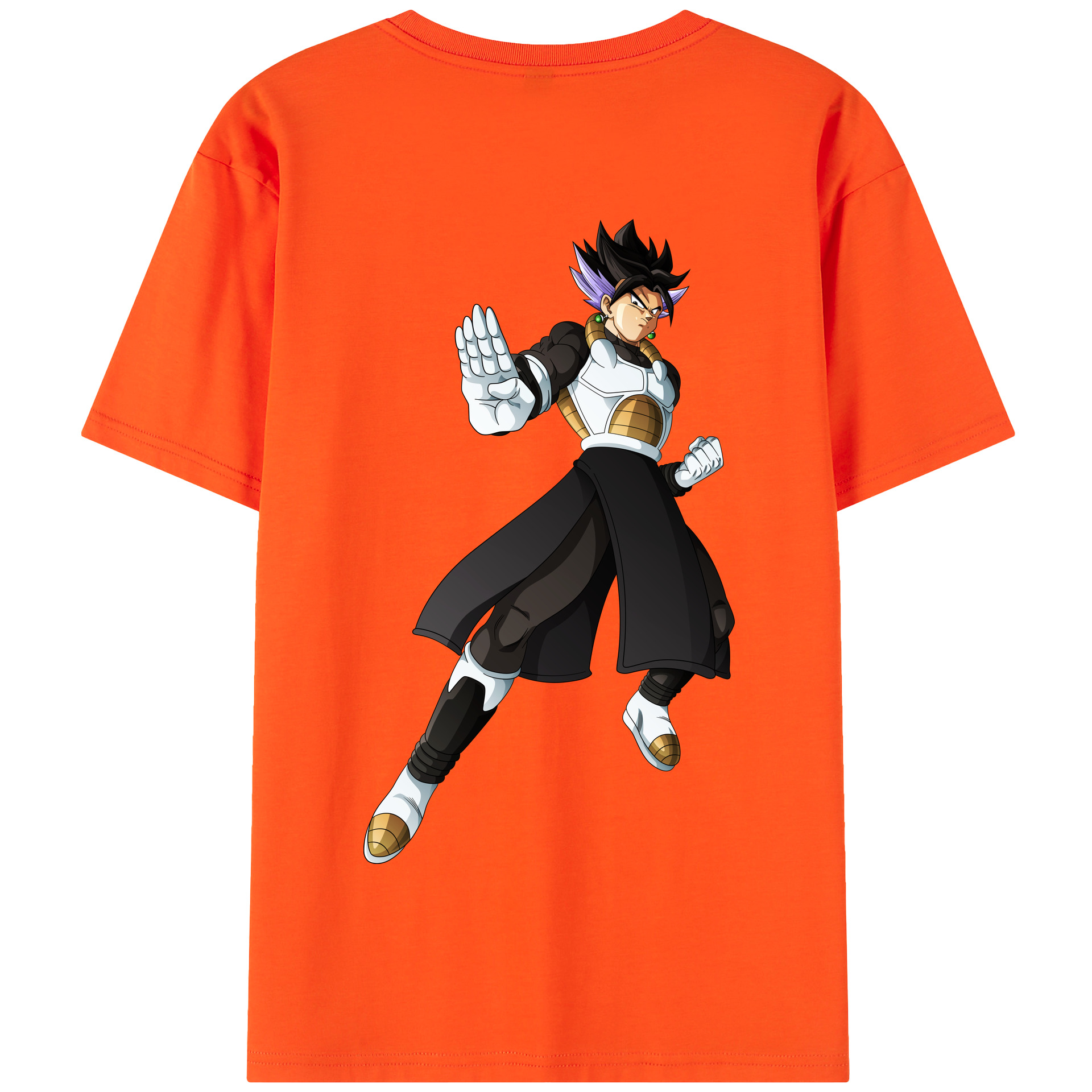 （画像用） ドラゴンボール ベジット DRAGON BALL Vegetto 綿100％半袖Tシャツ（背面プリント）