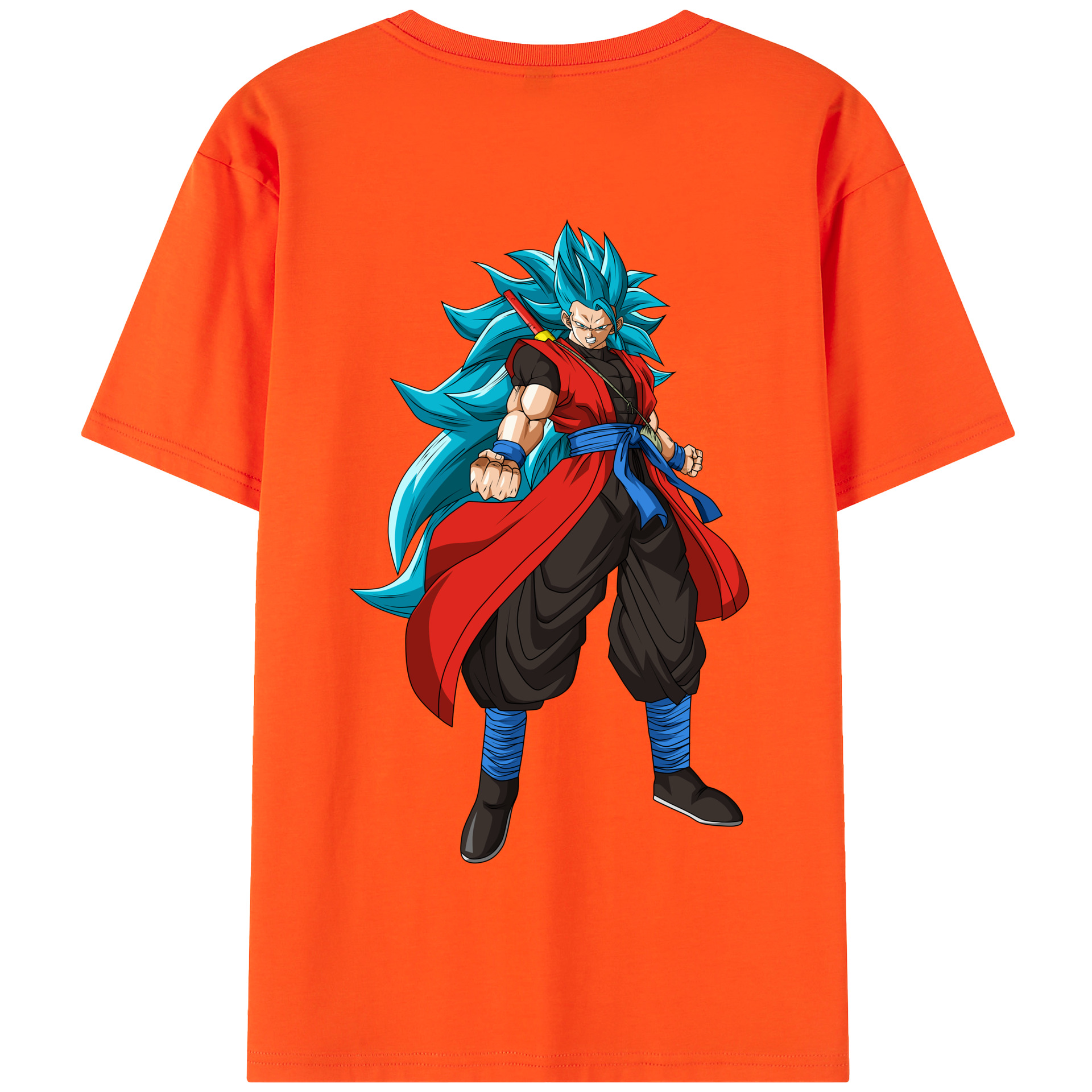 （画像用） ドラゴンボール ベジット DRAGON BALL Vegetto 綿100％半袖Tシャツ（背面プリント）