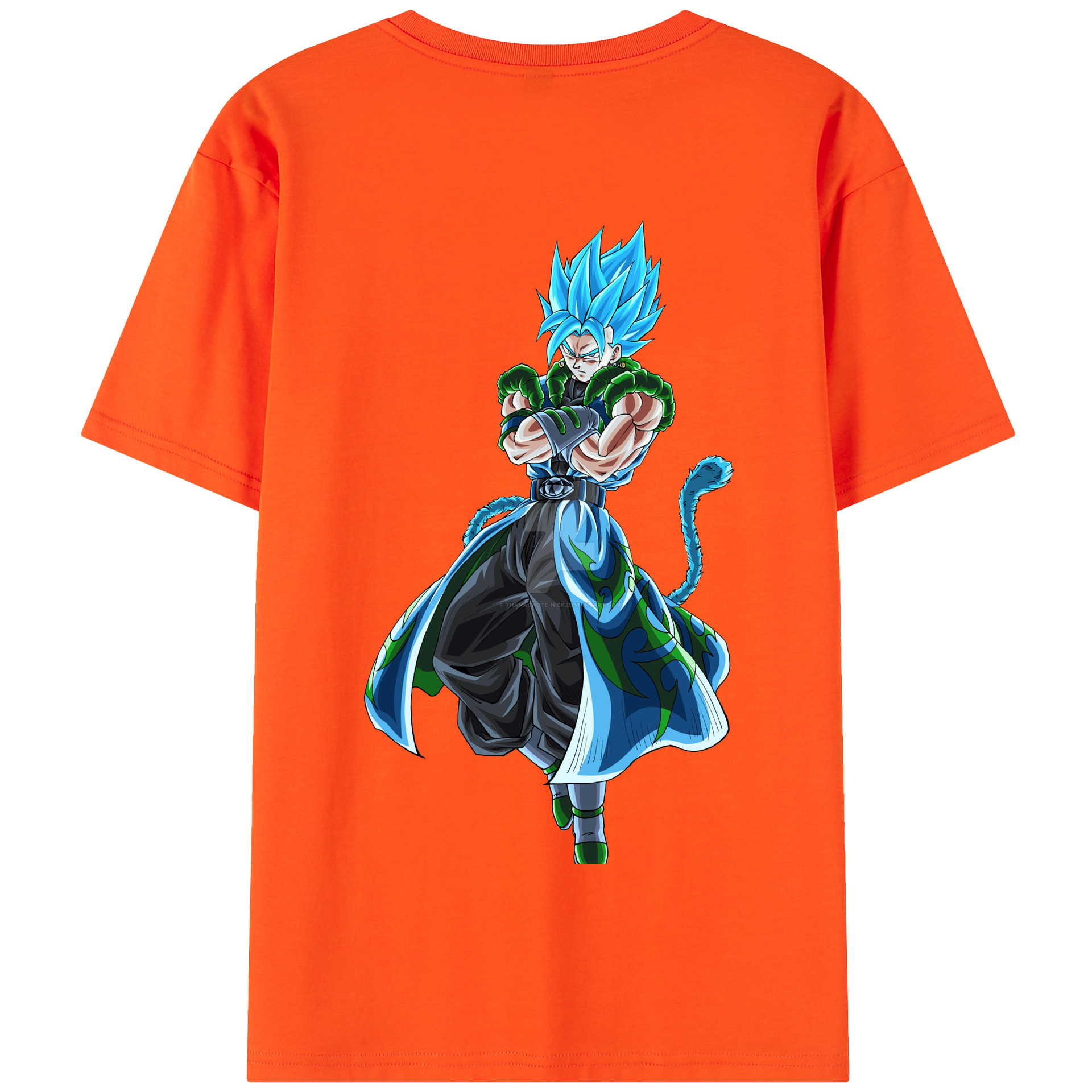 （画像用） ドラゴンボール ベジット DRAGON BALL Vegetto 綿100％半袖Tシャツ（背面プリント）