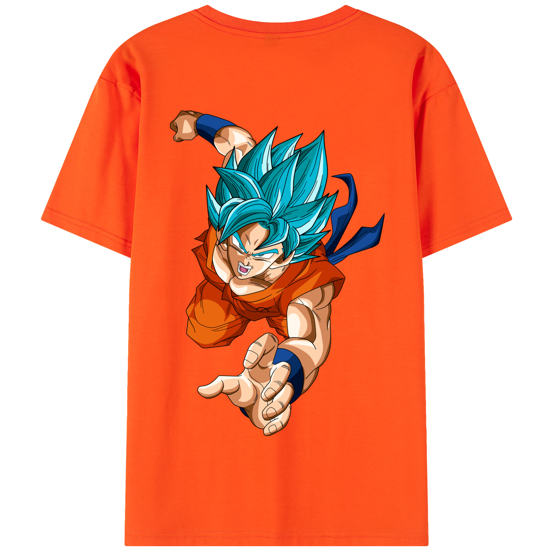 （画像用） ドラゴンボール ベジット DRAGON BALL Vegetto 綿100％半袖Tシャツ（背面プリント）