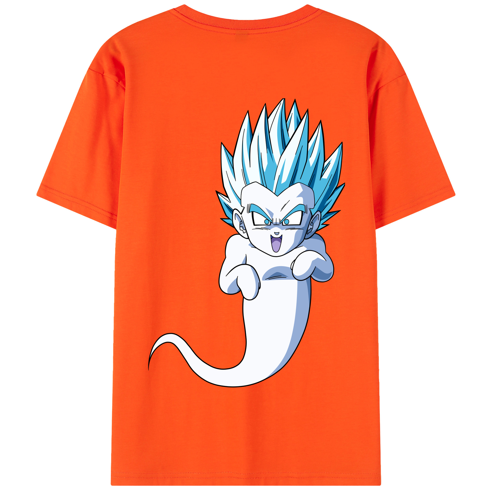 （画像用） ドラゴンボール ベジット DRAGON BALL Vegetto 綿100％半袖Tシャツ（背面プリント）