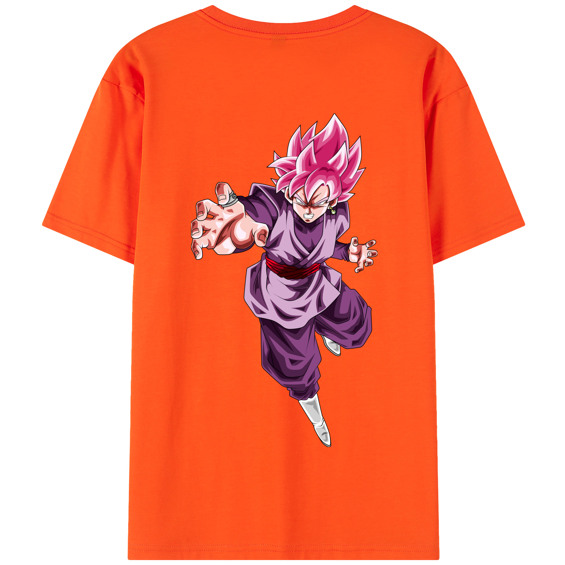 （画像用） ドラゴンボール ベジット DRAGON BALL Vegetto 綿100％半袖Tシャツ（背面プリント）