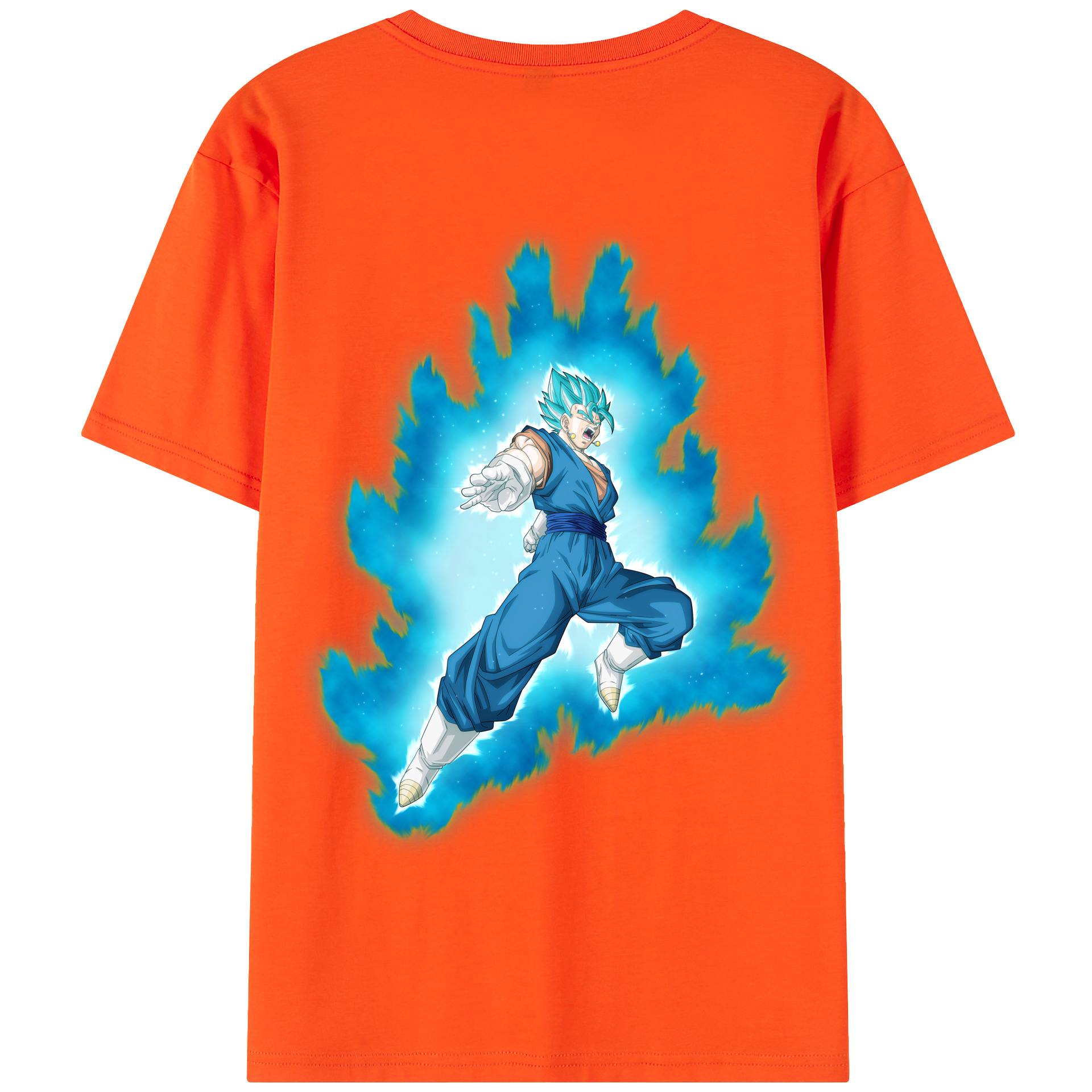 （画像用） ドラゴンボール ベジット DRAGON BALL Vegetto 綿100％半袖Tシャツ（背面プリント）