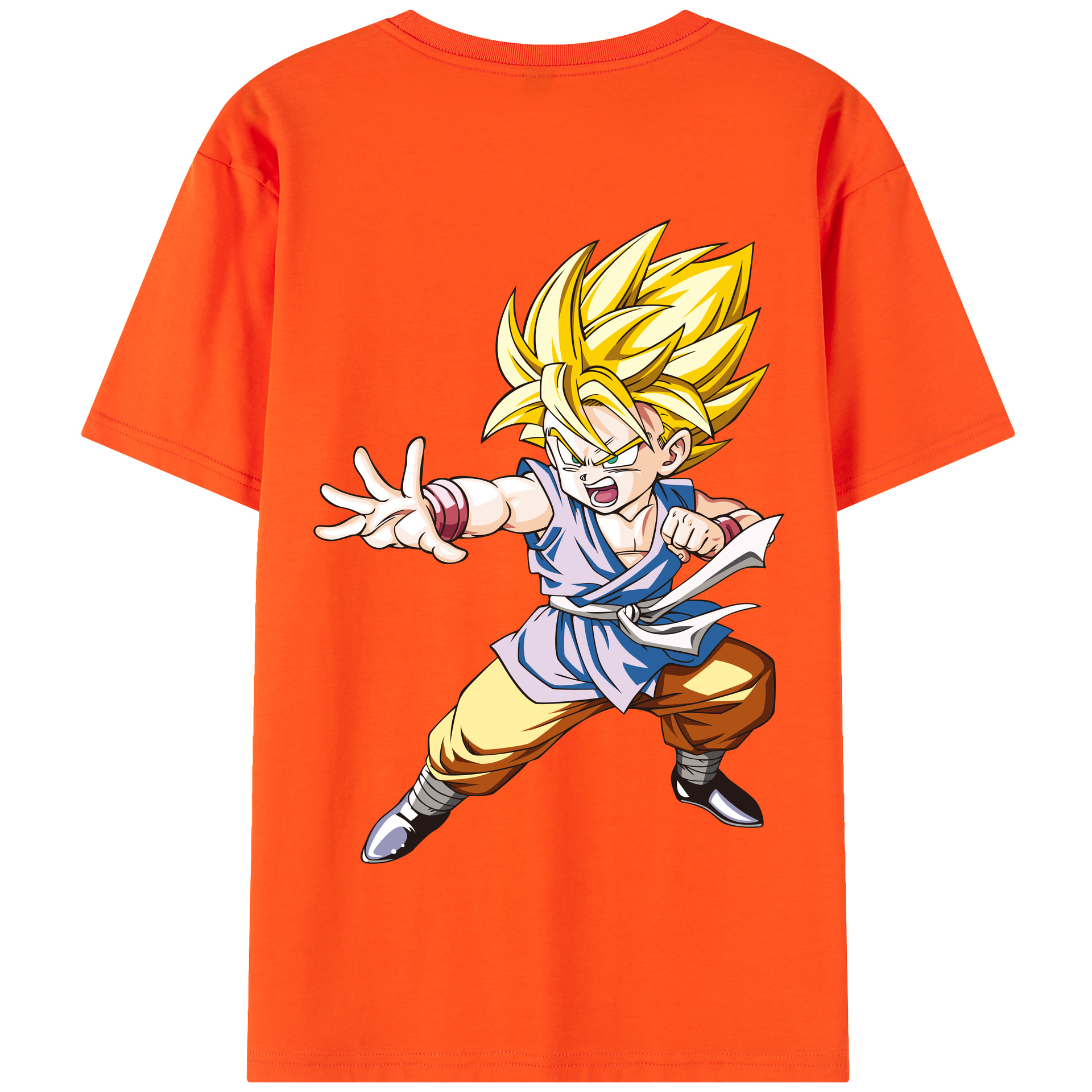 （画像用） ドラゴンボール ベジット DRAGON BALL Vegetto 綿100％半袖Tシャツ（背面プリント）