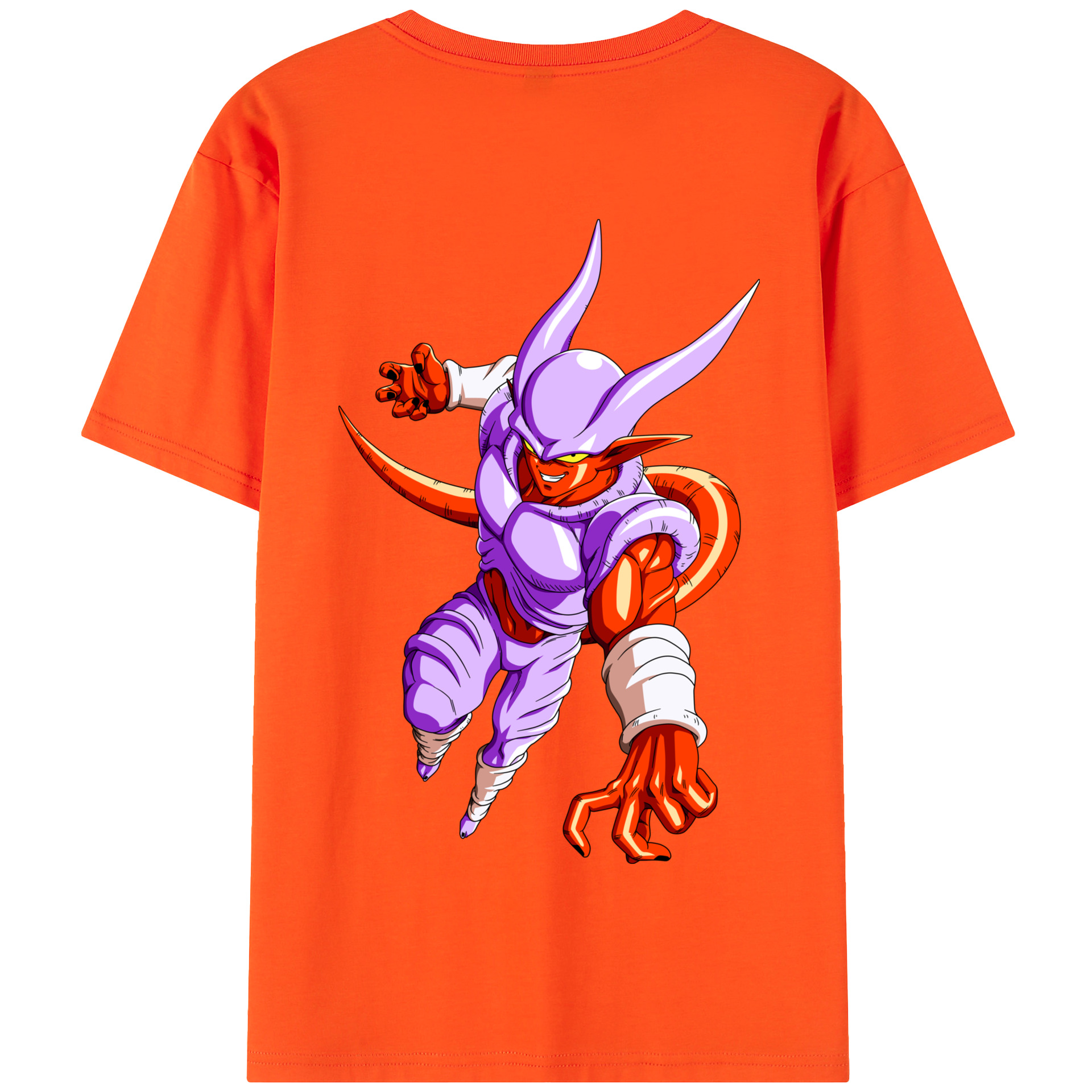 （画像用） ドラゴンボール ジャネンバ DRAGON BALL Janemba 綿100％半袖Tシャツ（背面プリント）