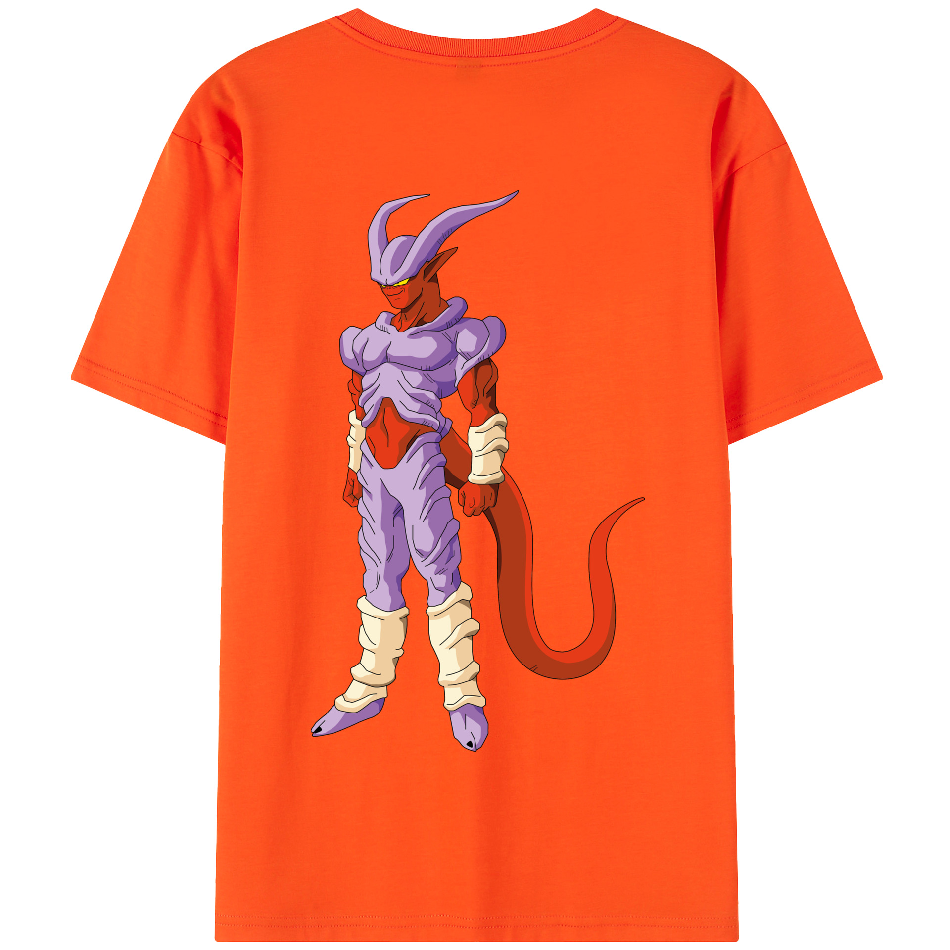 （画像用） ドラゴンボール ジャネンバ DRAGON BALL Janemba 綿100％半袖Tシャツ（背面プリント）