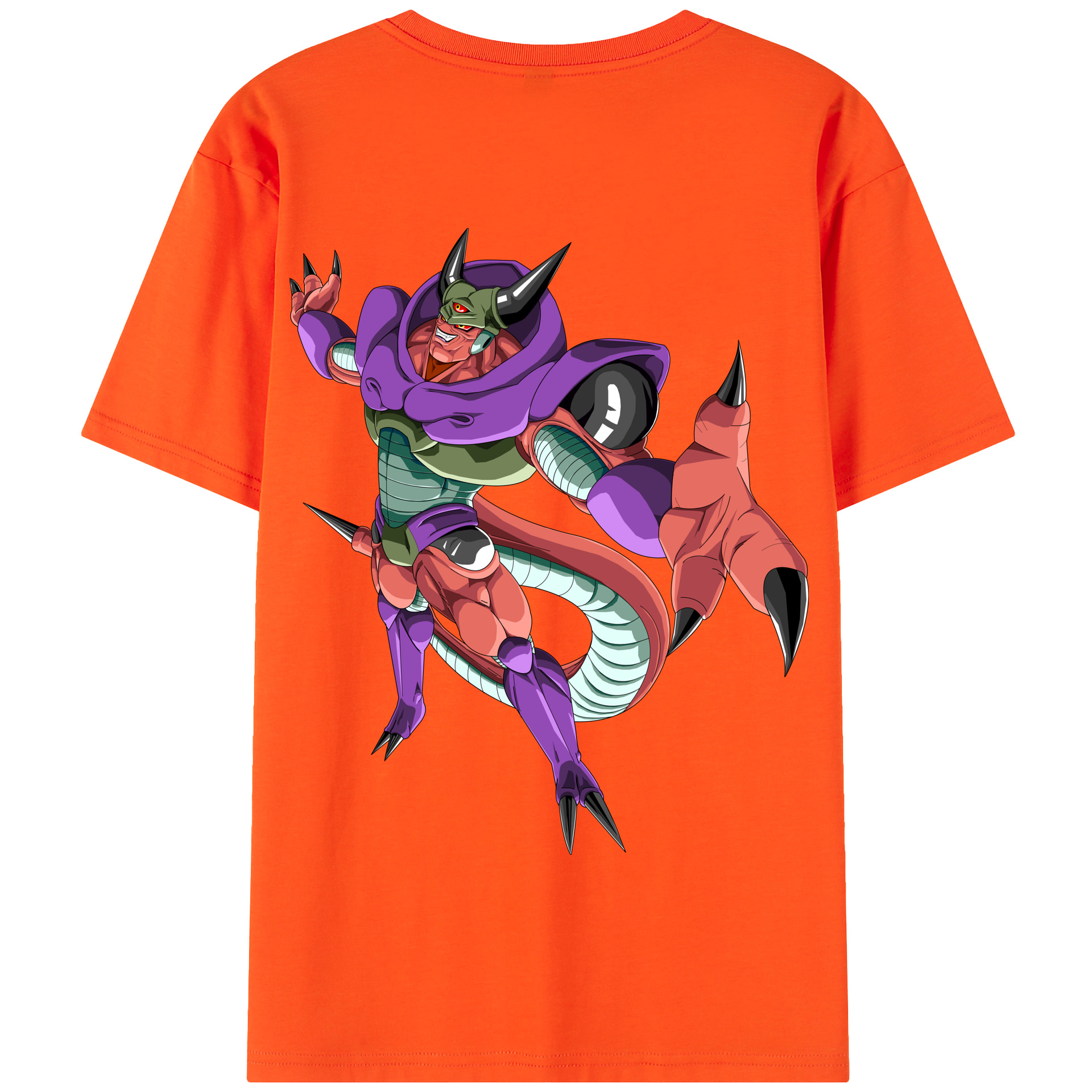 （画像用） ドラゴンボール ジャネンバ DRAGON BALL Janemba 綿100％半袖Tシャツ（背面プリント）