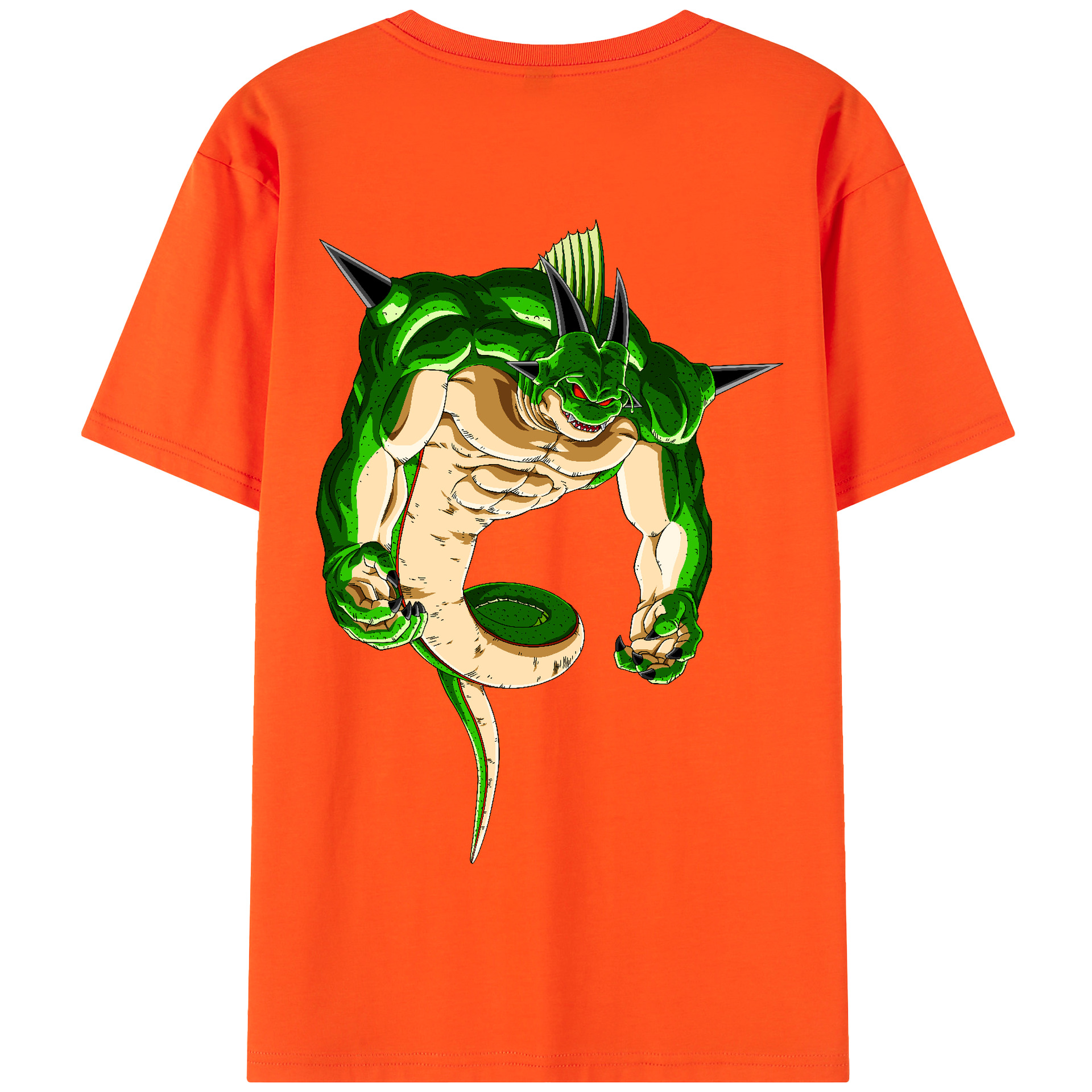 （画像用） ドラゴンボール 神龍 シェンロン DRAGON BALL Shenron 綿100％半袖Tシャツ（背面プリント）