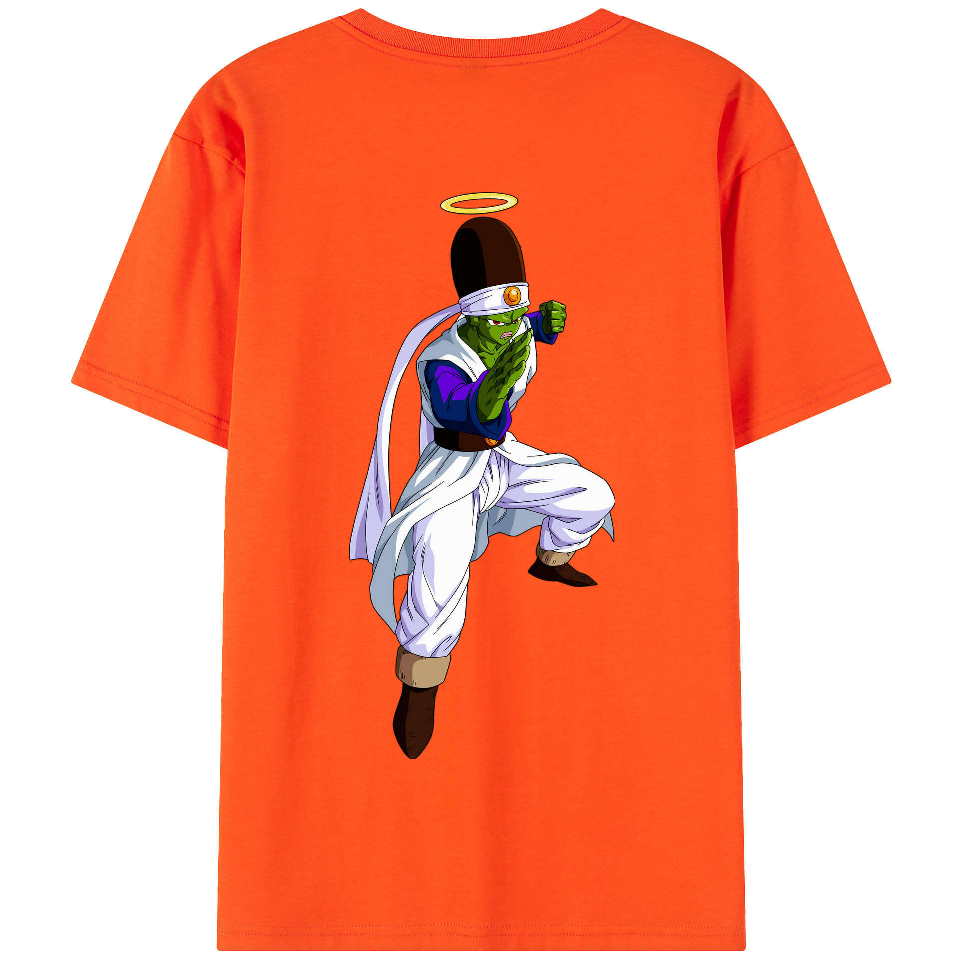 （画像用） ドラゴンボール パイクーハン DRAGON BALL Pikkon 綿100％半袖Tシャツ（背面プリント）